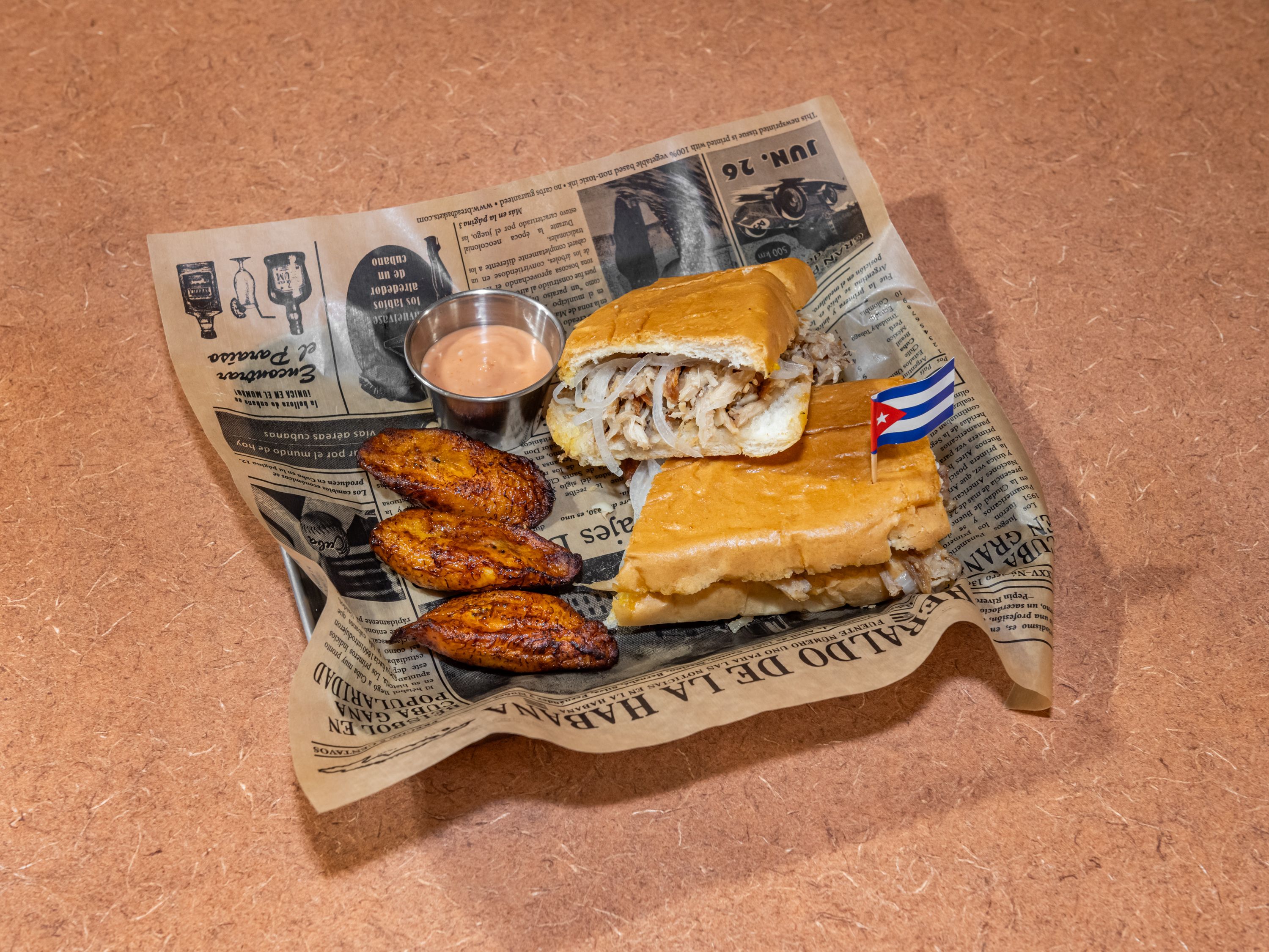 Pan Con Lechon Sandwich