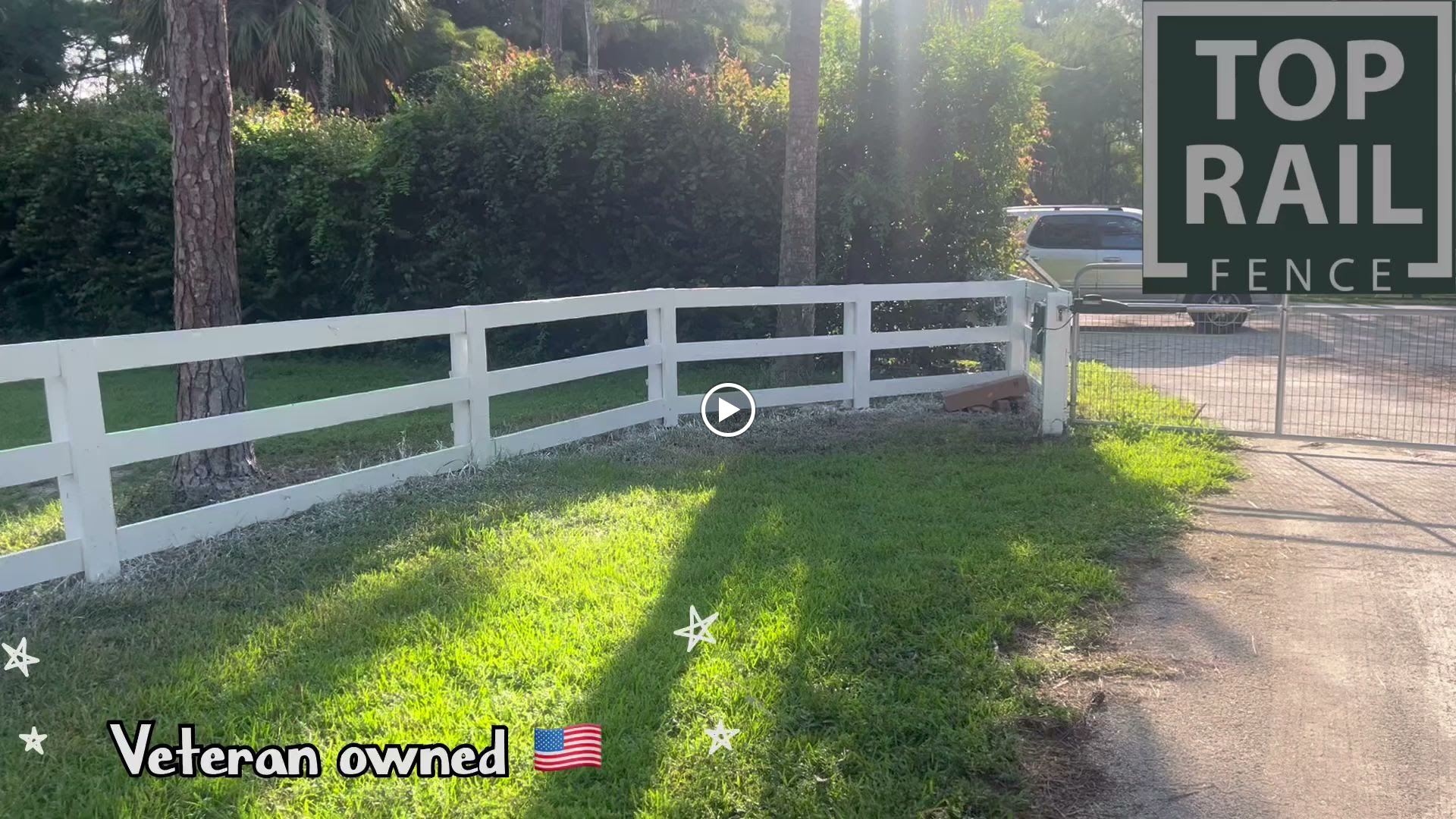 Top Rail Fence Pompano Beach Image