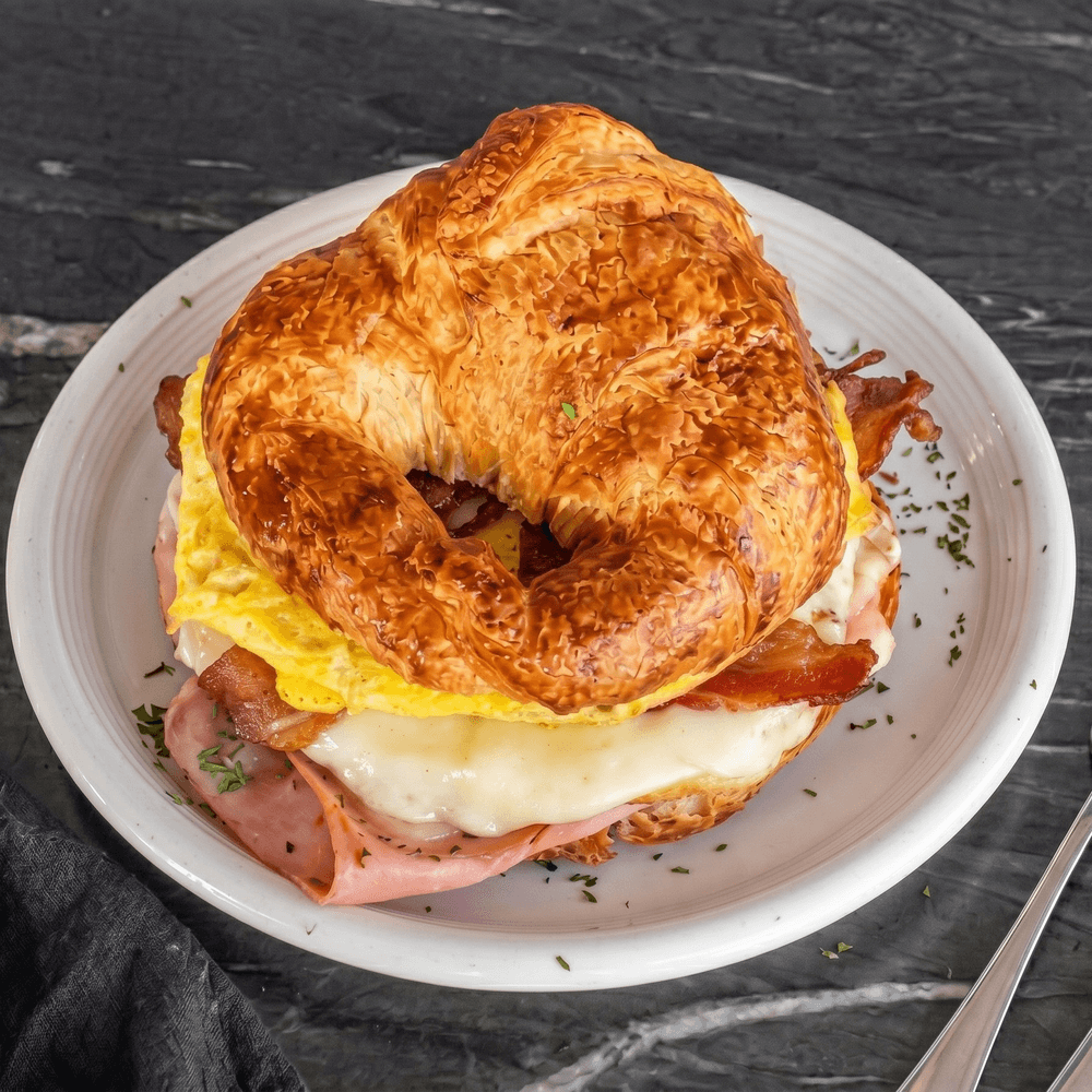 Croissant Bacon, Egg and Cheese