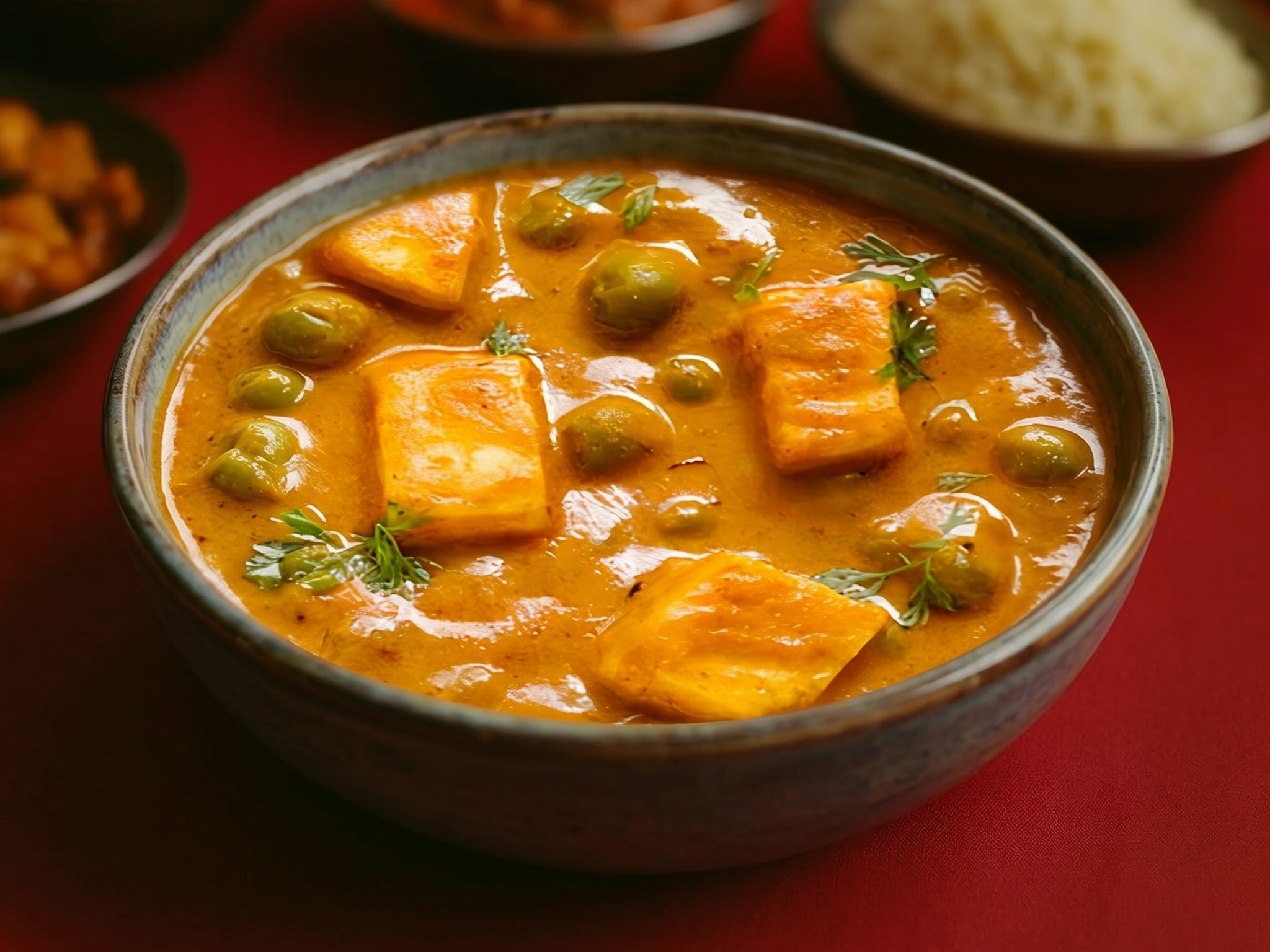 Matar Paneer Large