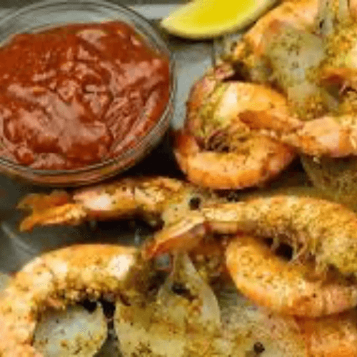 Steamed Shrimp Dinner