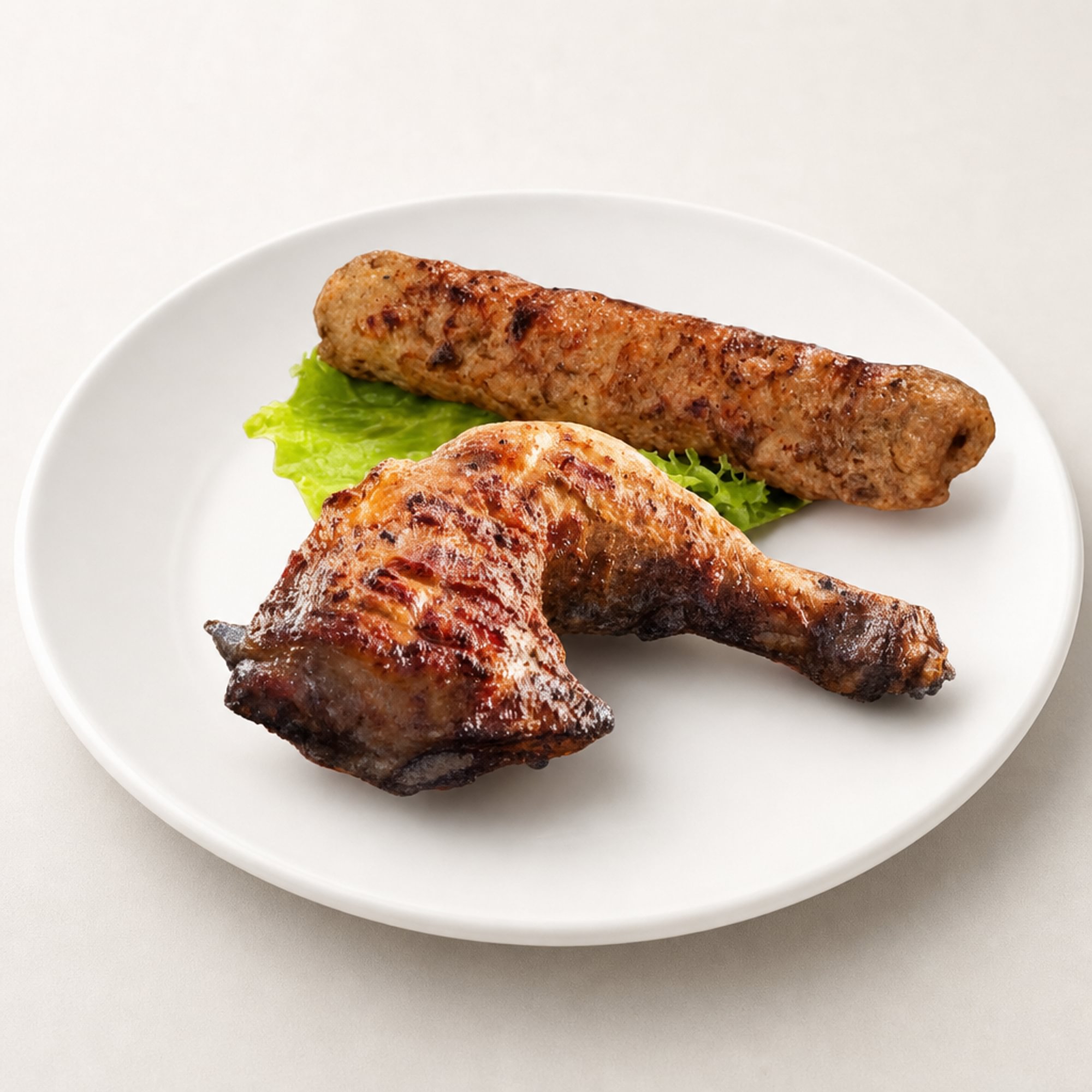 Chicken Leg & Chicken Kofta