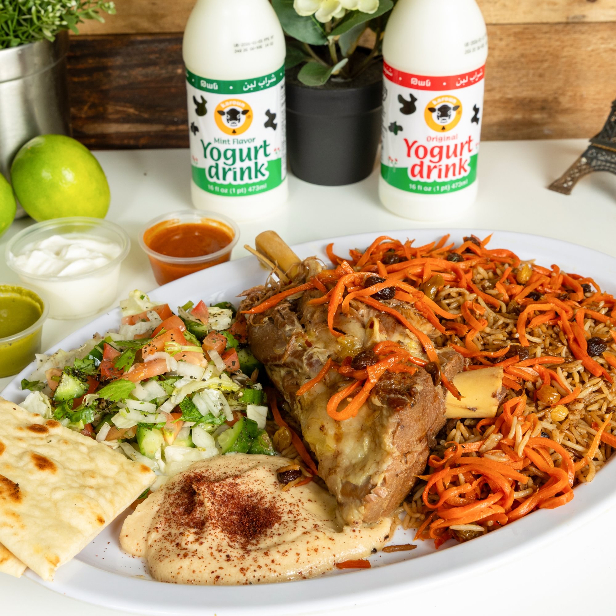 1. Lamb or Chicken Kabsa
