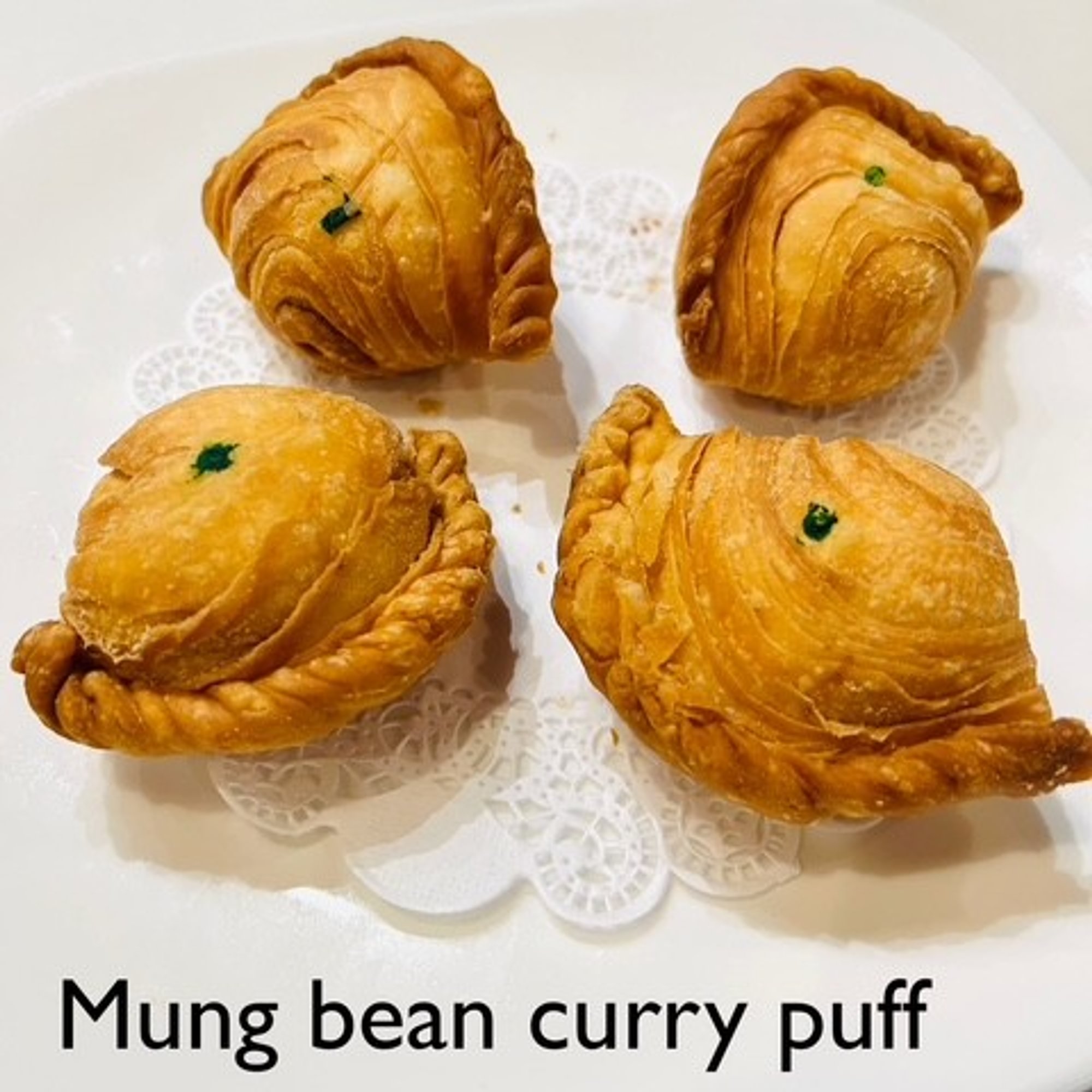 Mung Bean Curry Puff