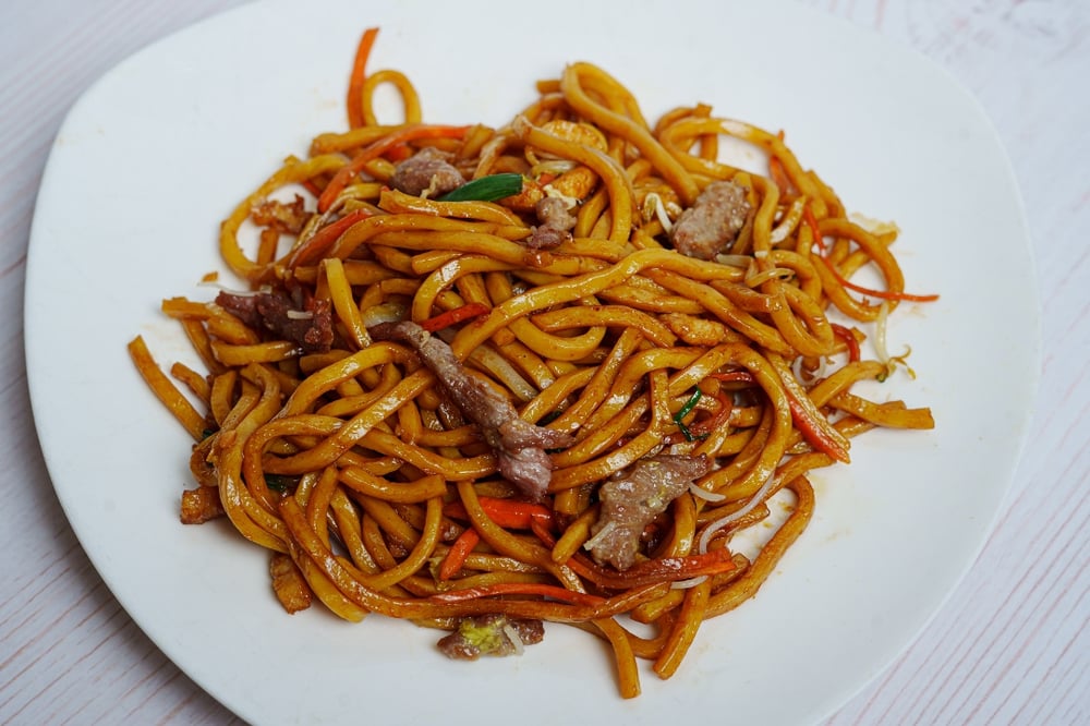 Beef Lo Mein牛肉捞面