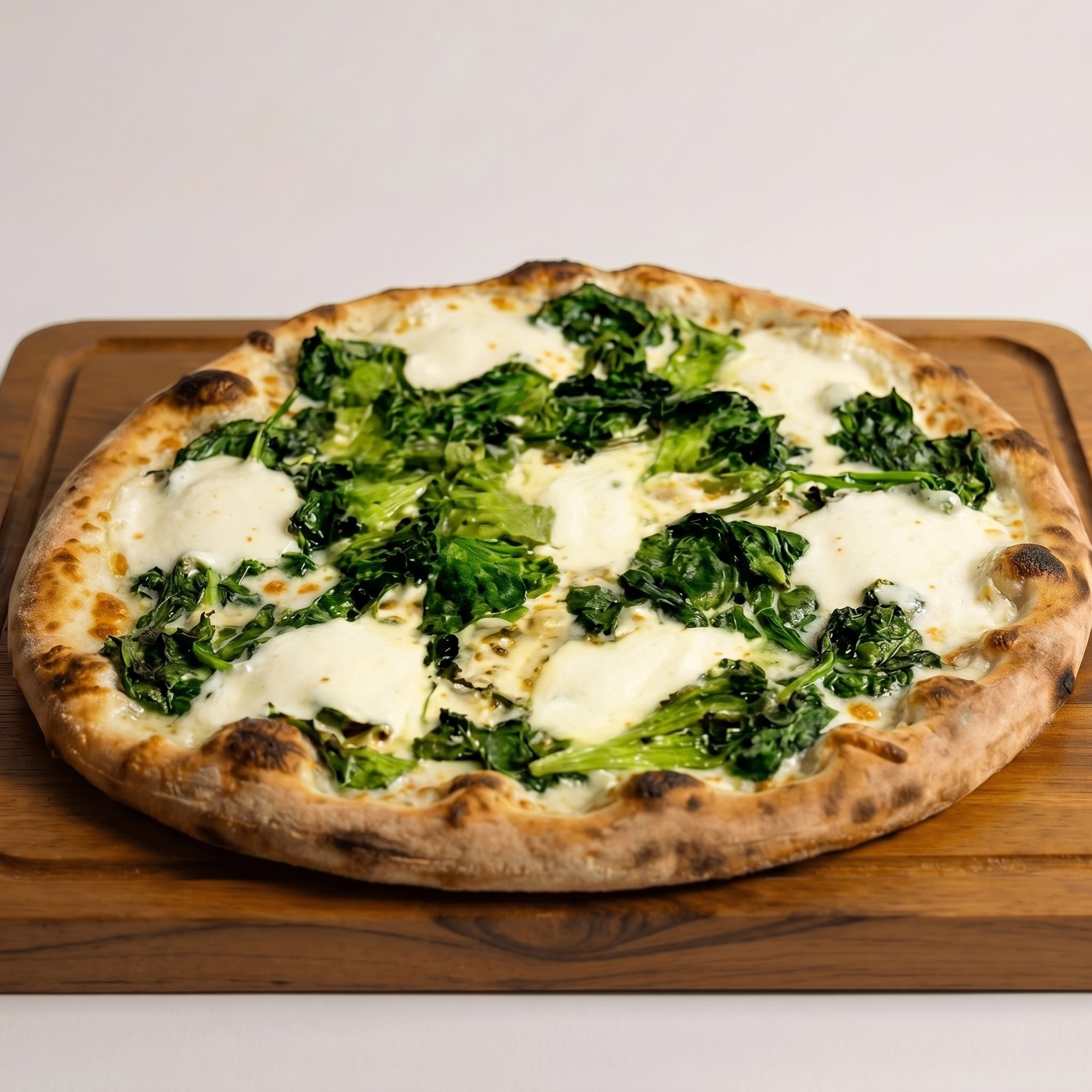 Spinach White Pizza