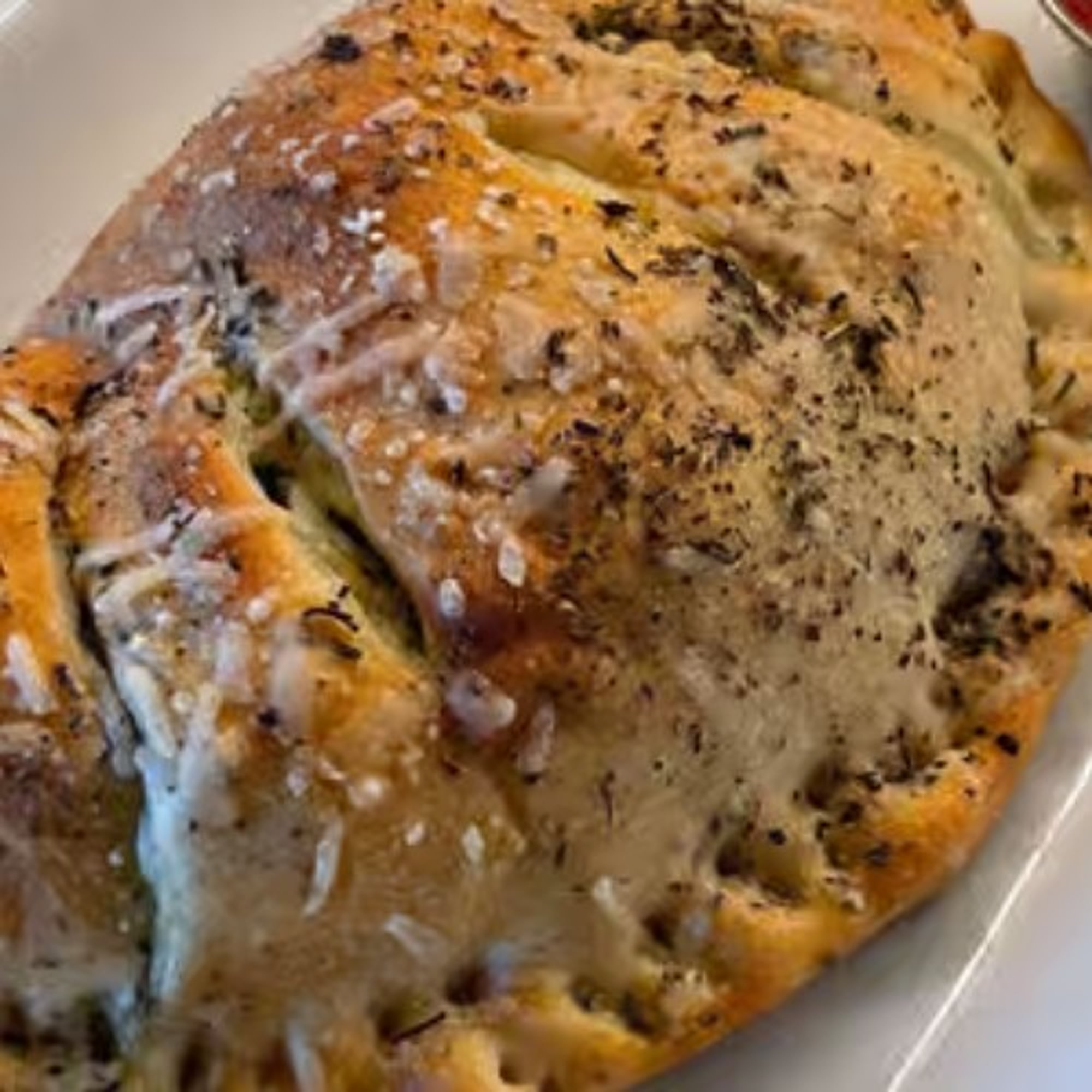Classic Spinach & Ricotta Calzone