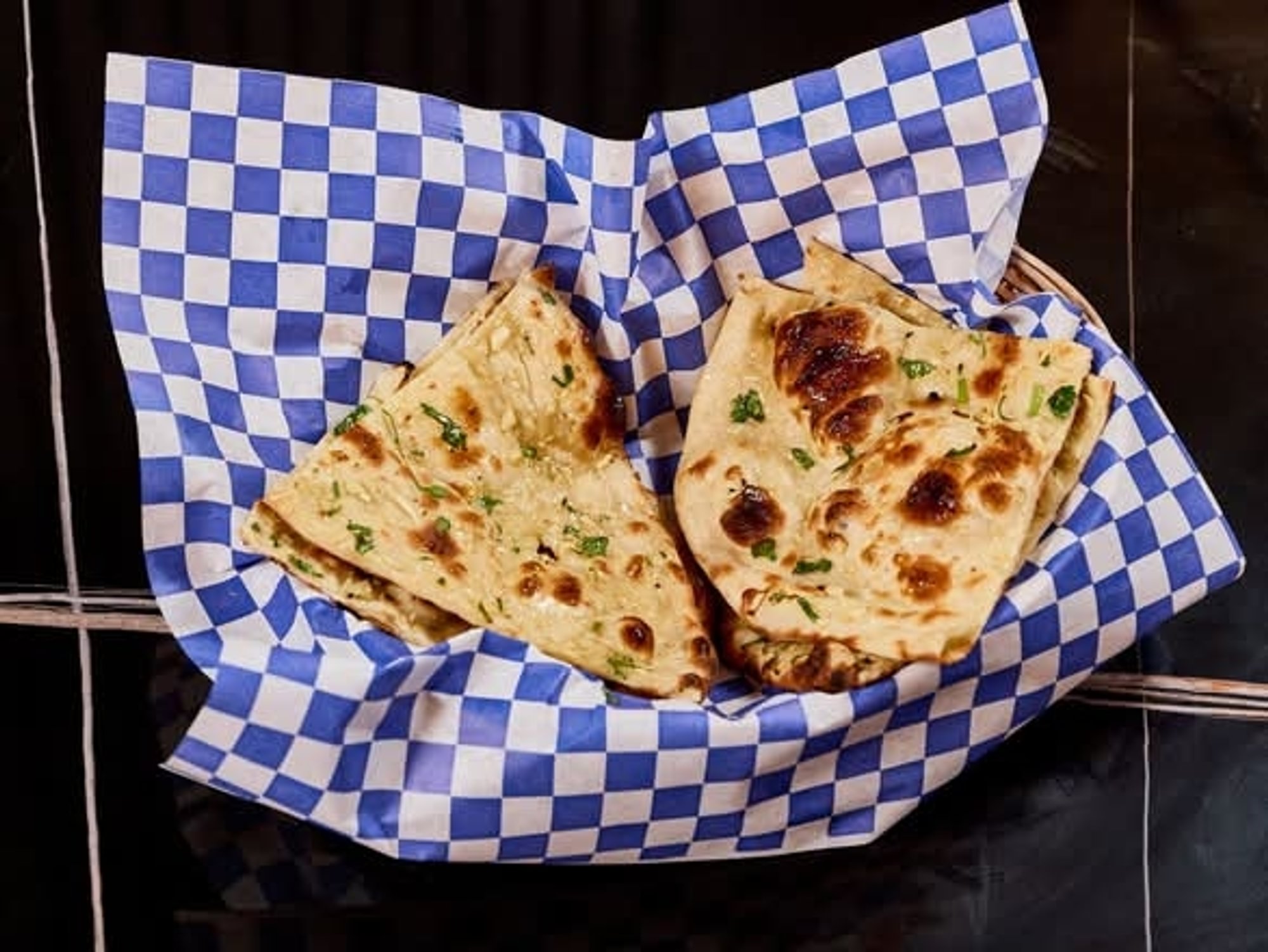 Chilli Garlic Naan