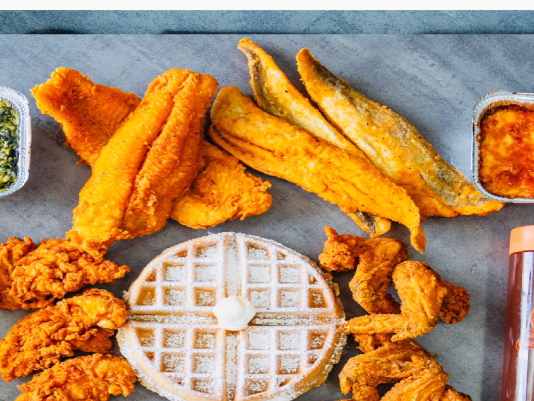 8 Catfish & 2 Waffles