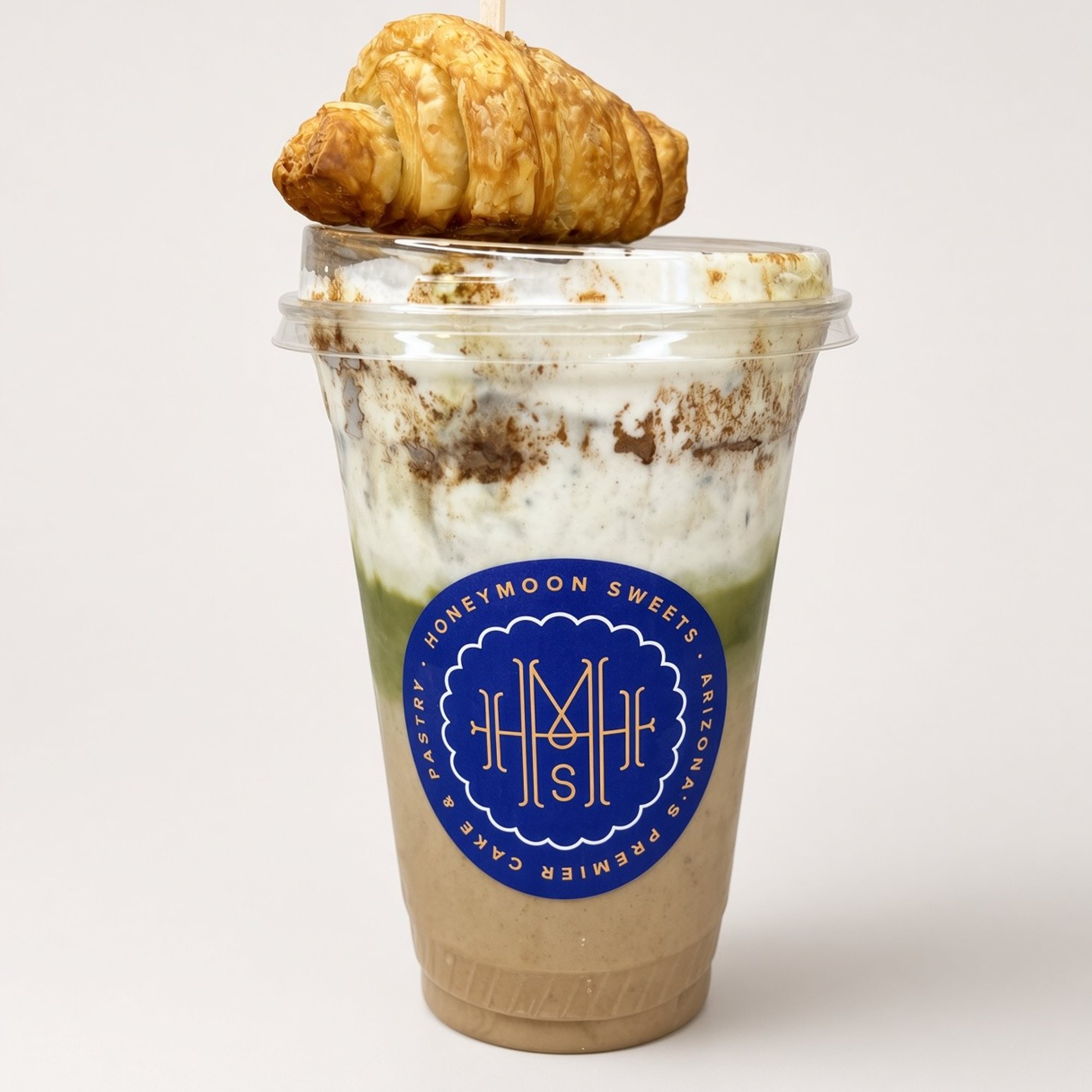 Pumpkin Spice Iced Matcha