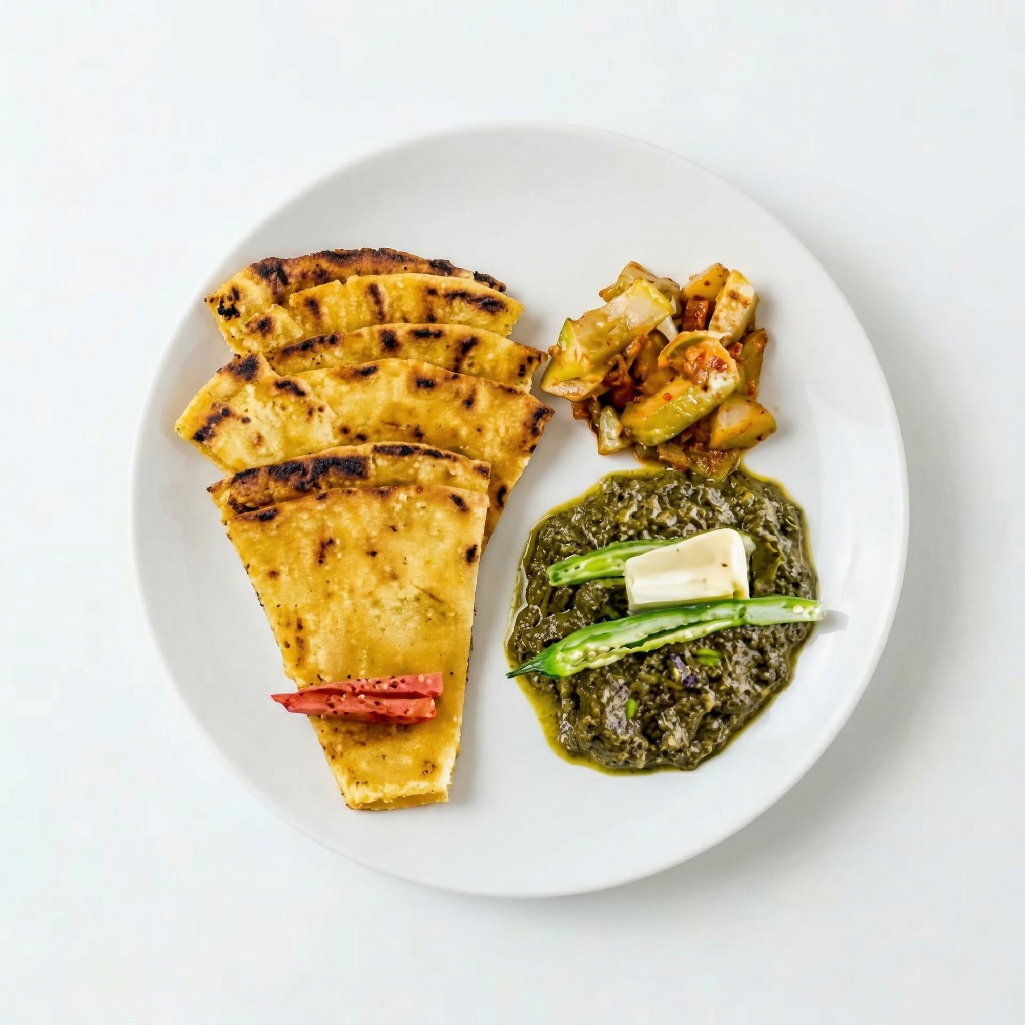 Makke Roti-Saag