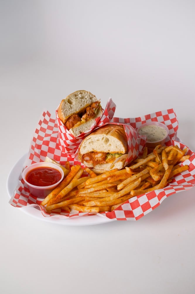 Fried Shrimp Po Boy