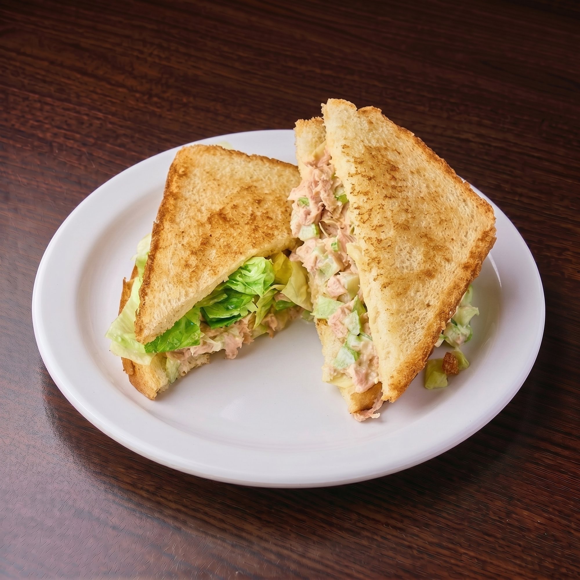 Tuna Melt Hot Sandwich