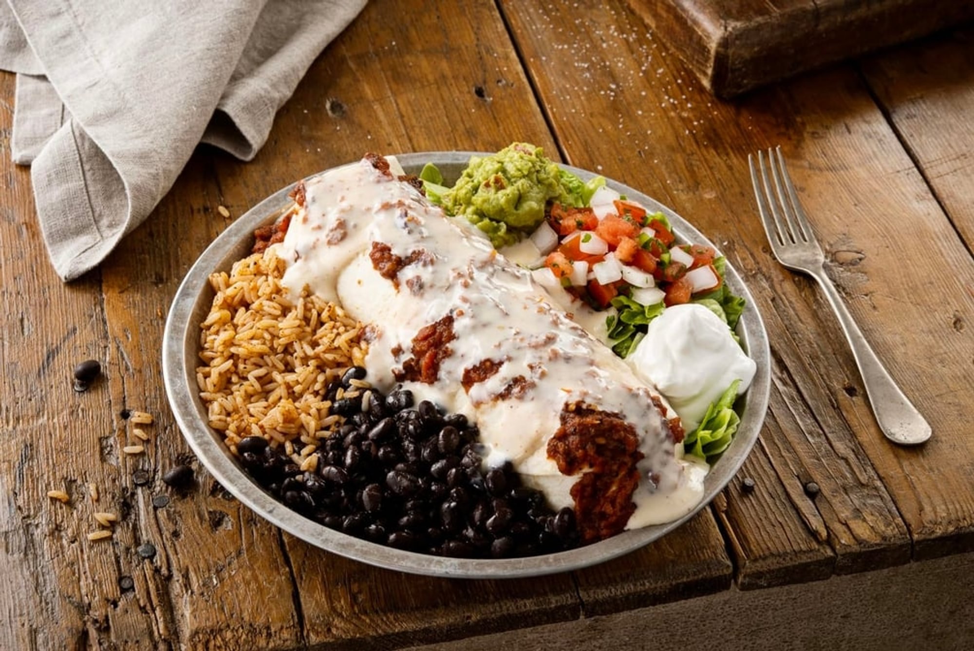 Baja Burrito (No Meat)