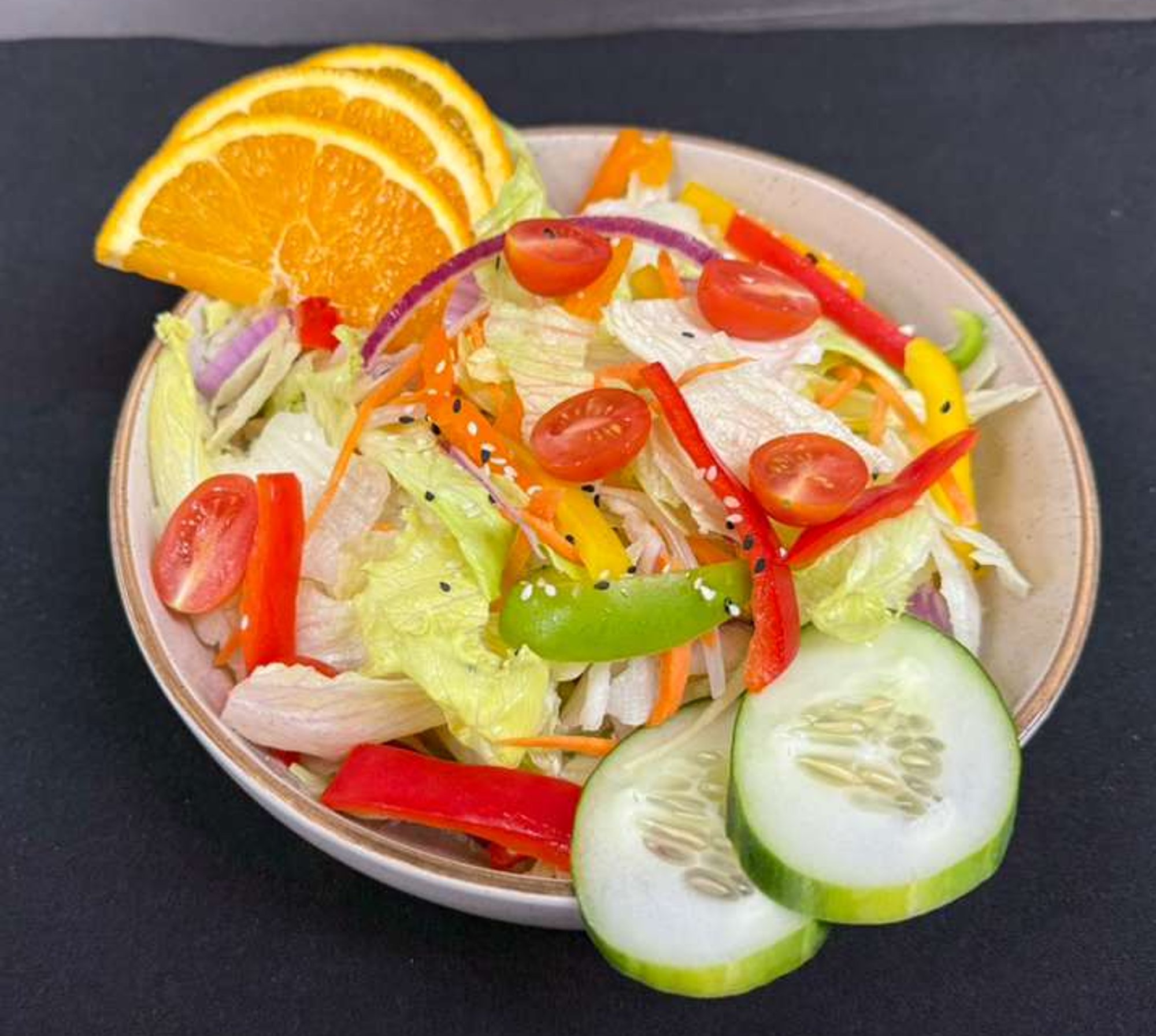 Ginger Sesame Salad (gf, vegan)