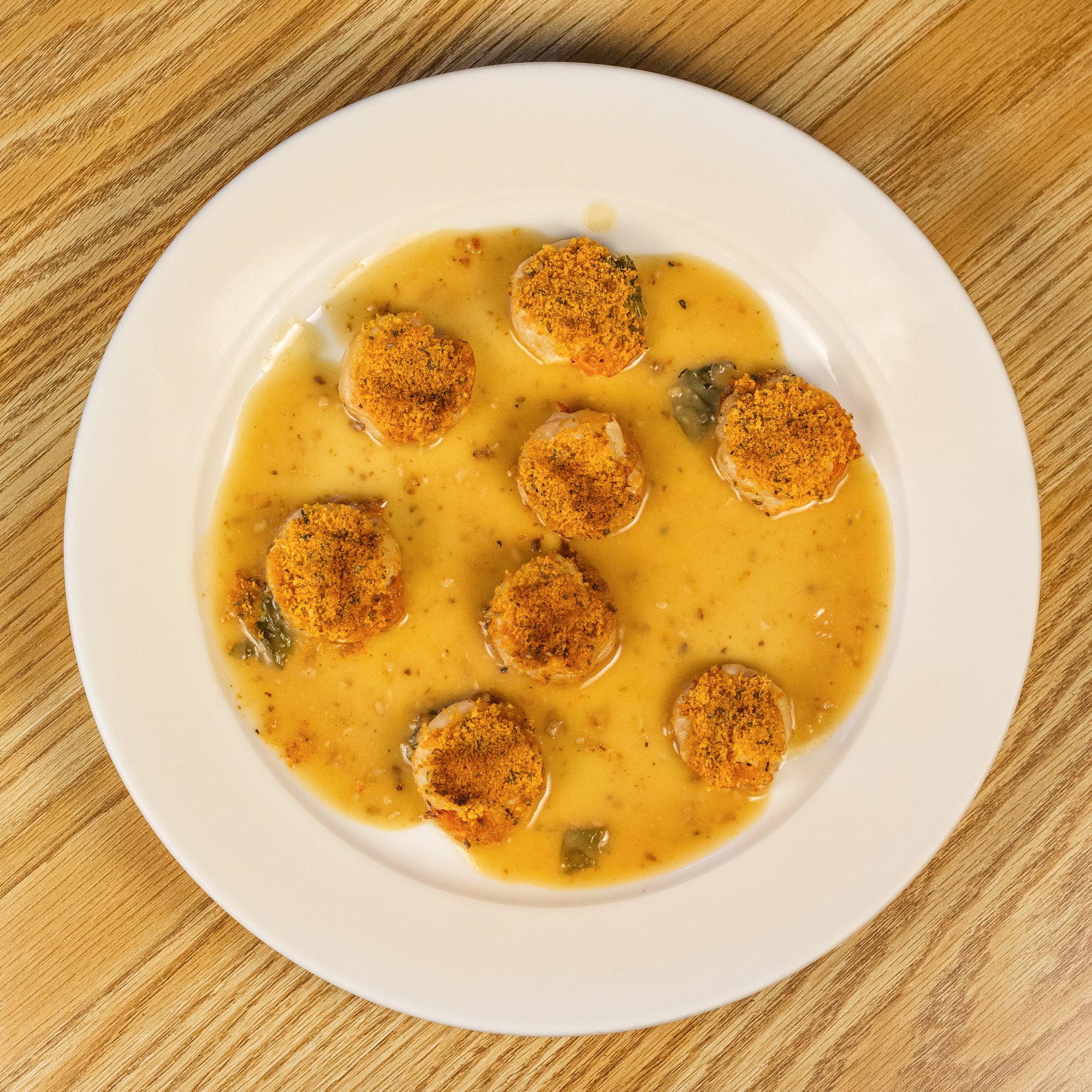 Shrimp Oreganata Lunch