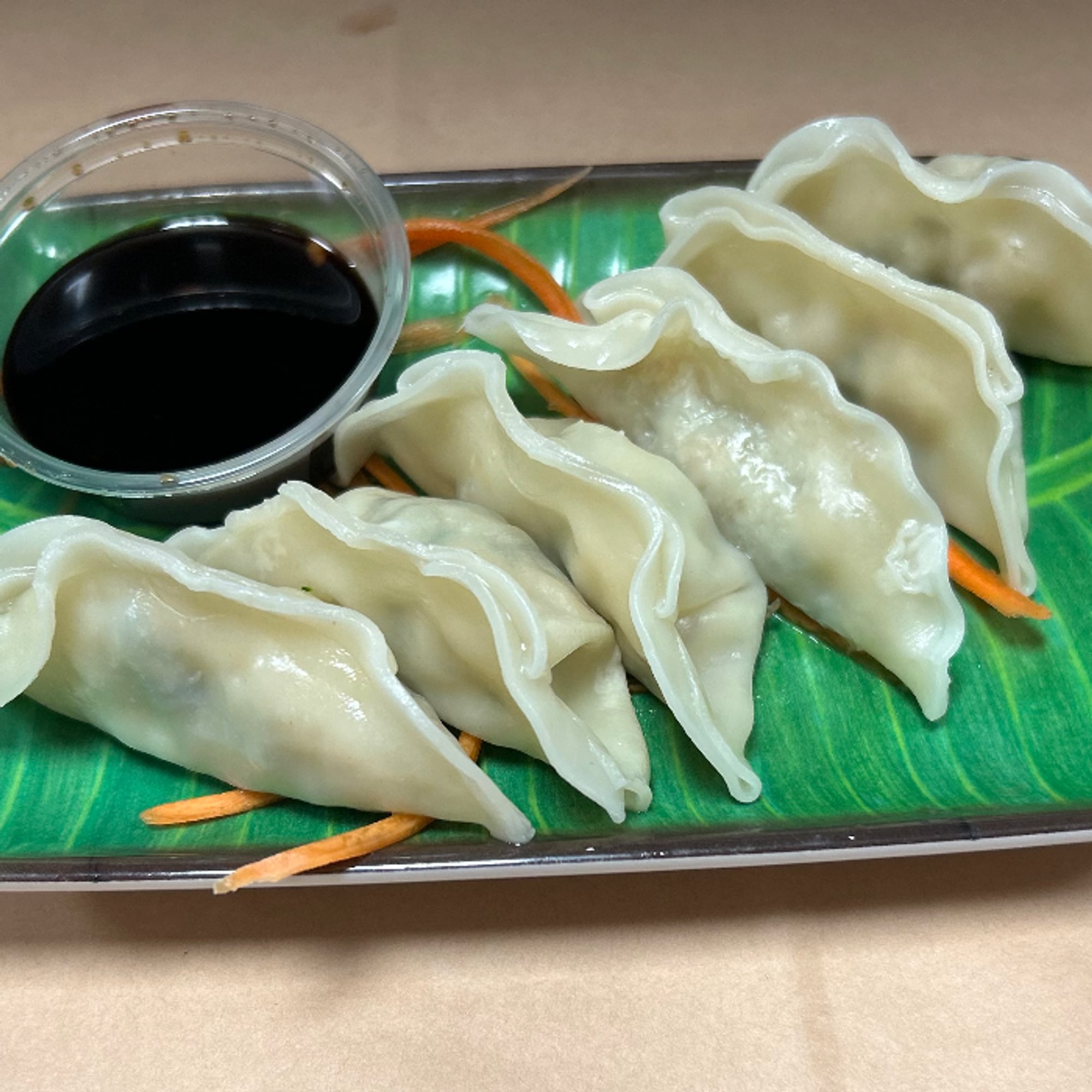 A8 Steamed Veggie Dumplings