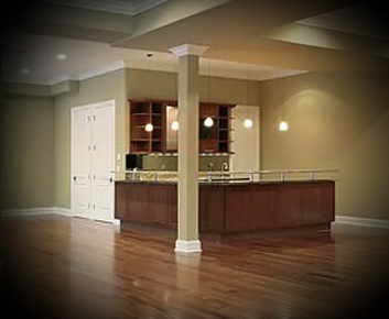 Crown molding, texture & paint, cabinetry, flooring and doors..