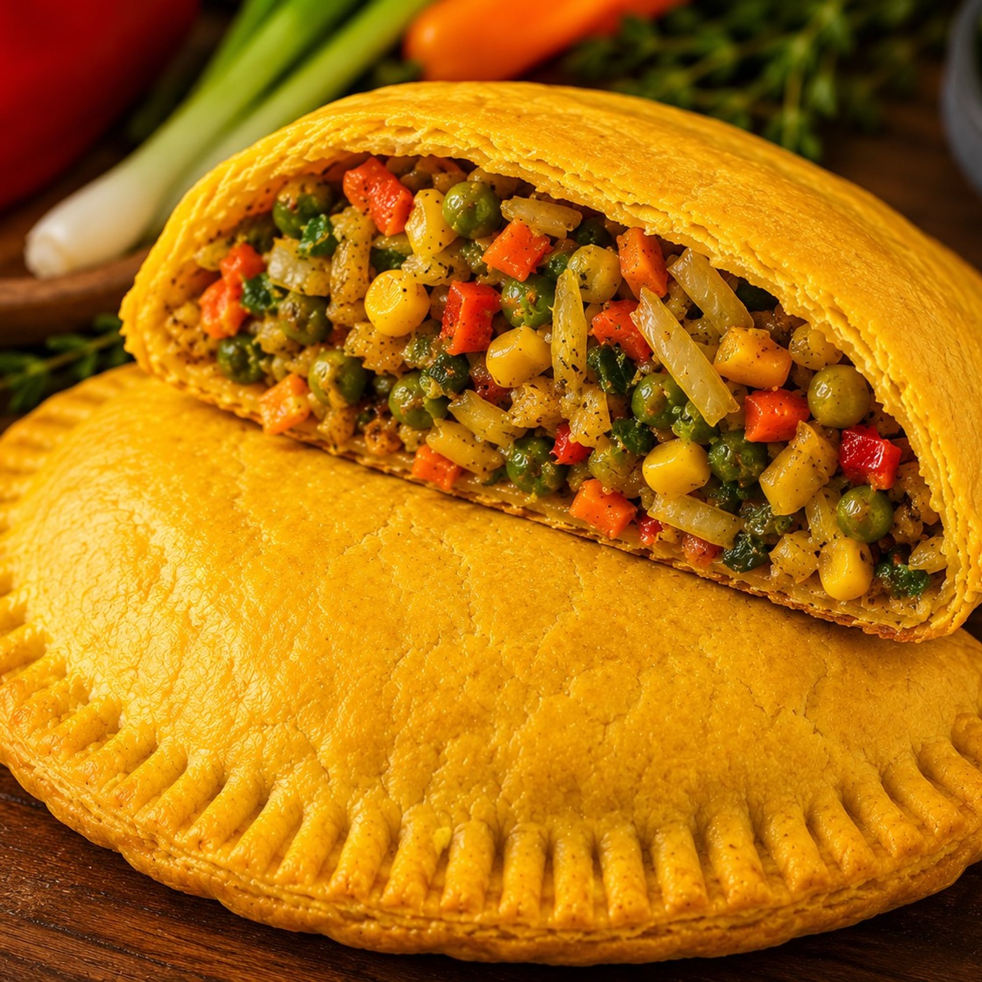 Jamaican Veggie Patty