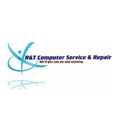 R &amp; T Computer Service And Repair Logo