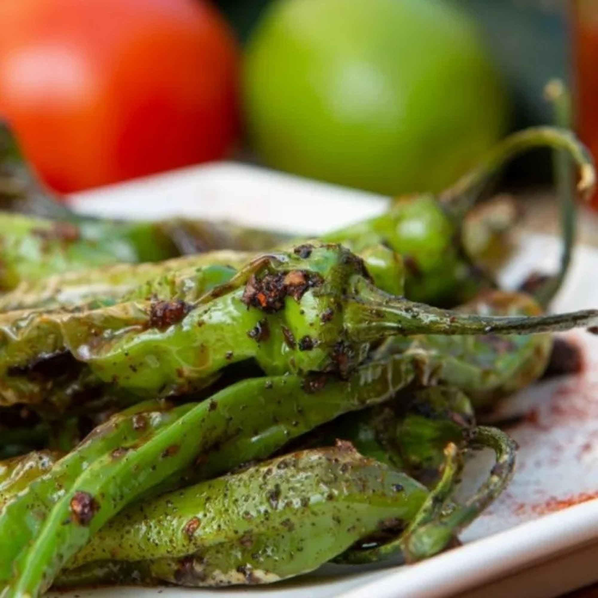Shishito Pepper with Ginger