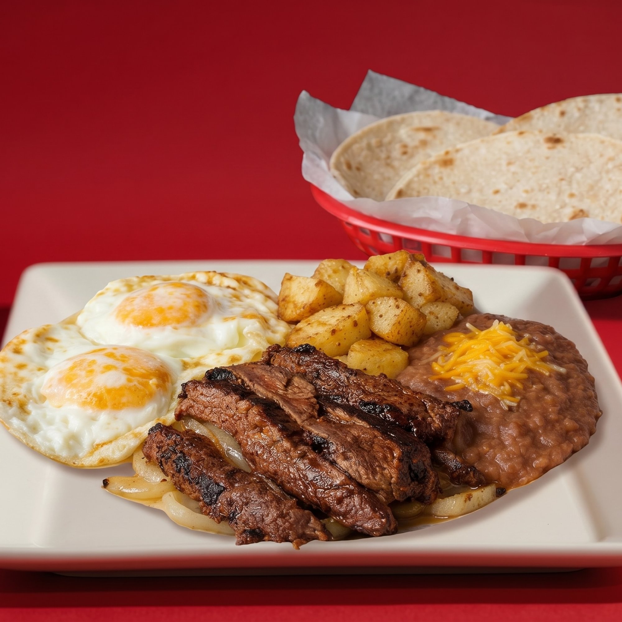 Eggs and Fajitas