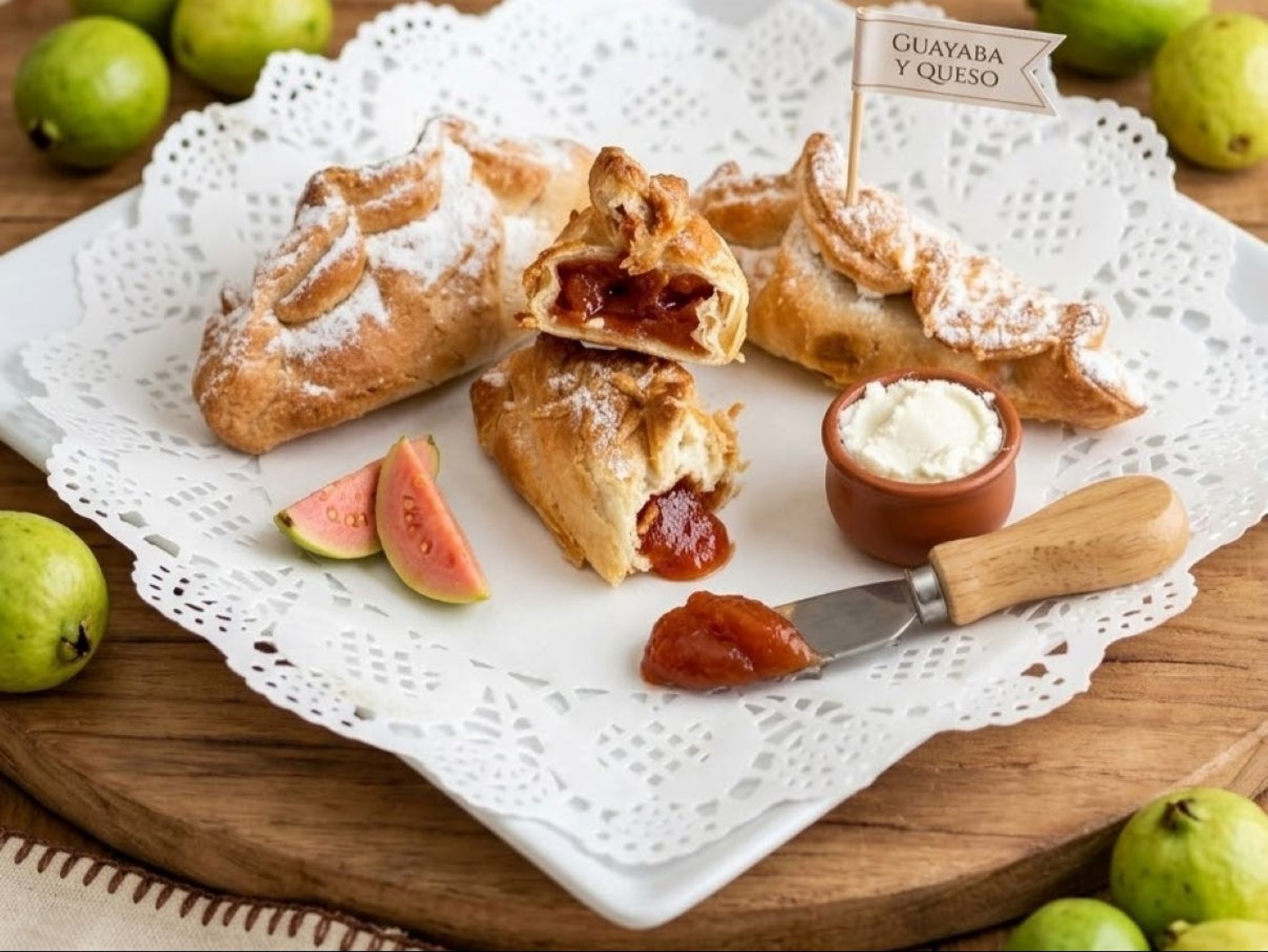 Guava & Cheese Empanadas