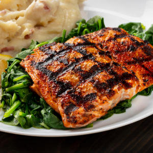 WILD GRILLED ALASKAN SALMON