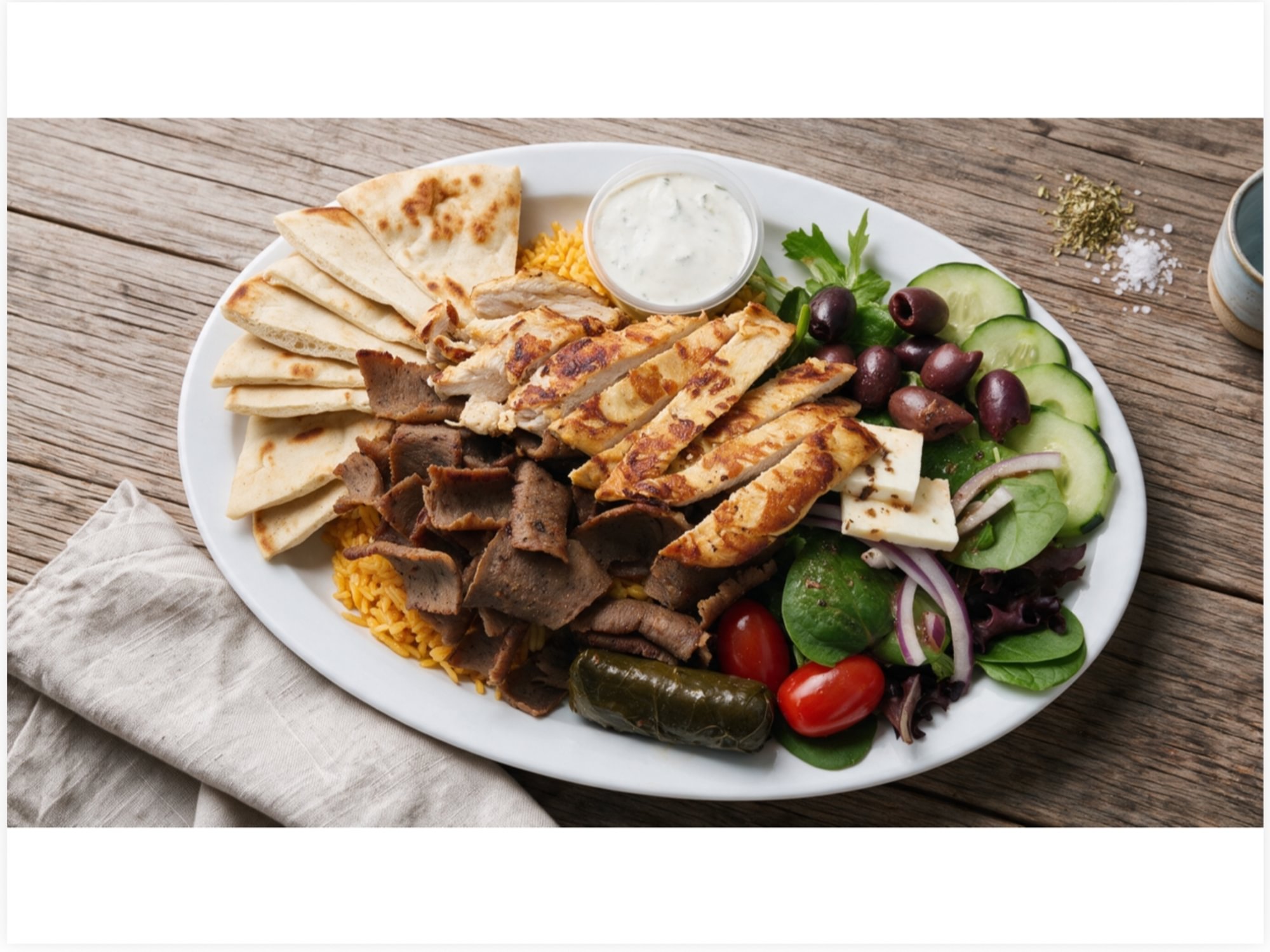 Chicken Shawarma Platter