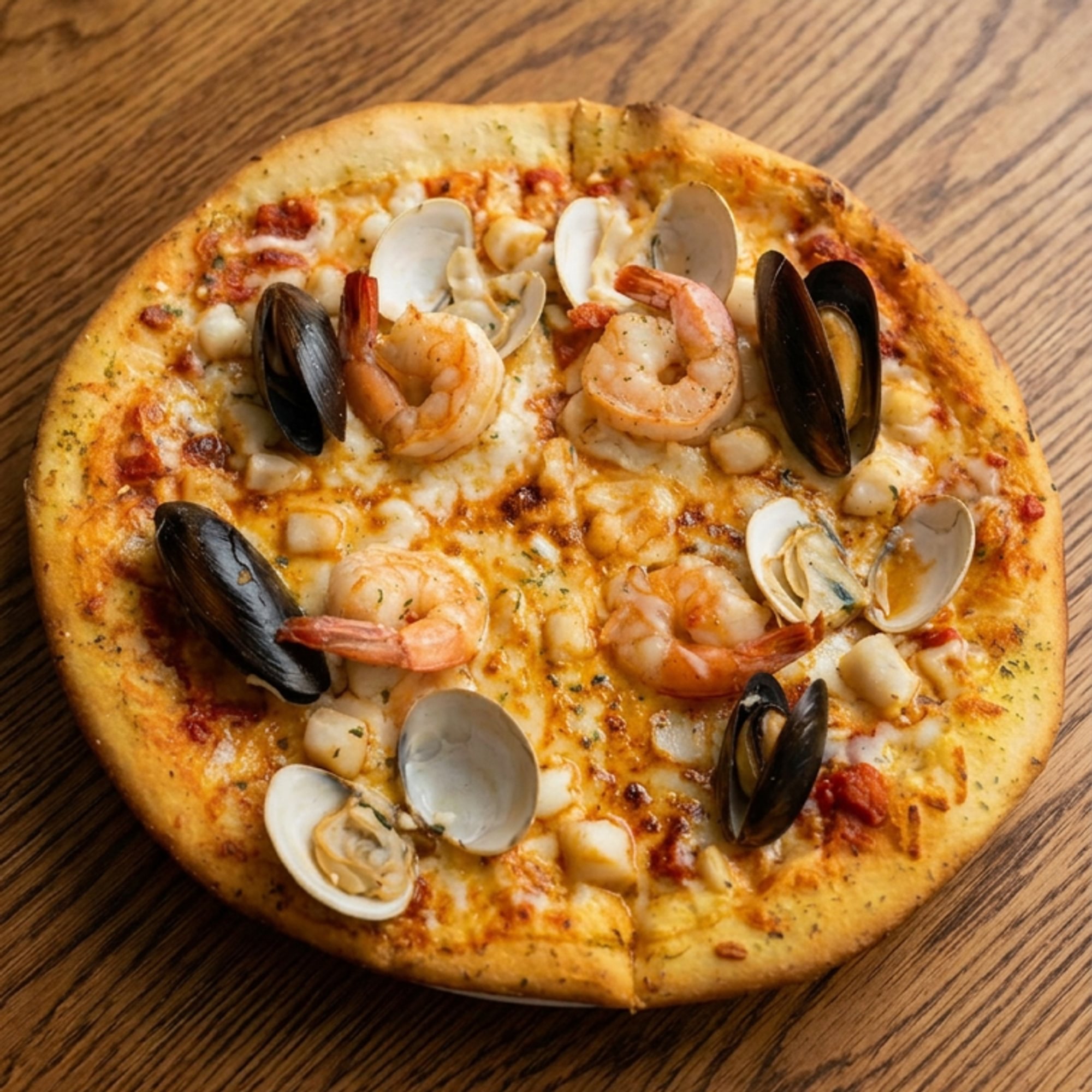 Seafood Pizza