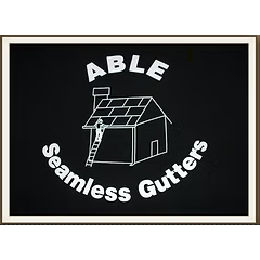 Able Seamless Gutters Logo