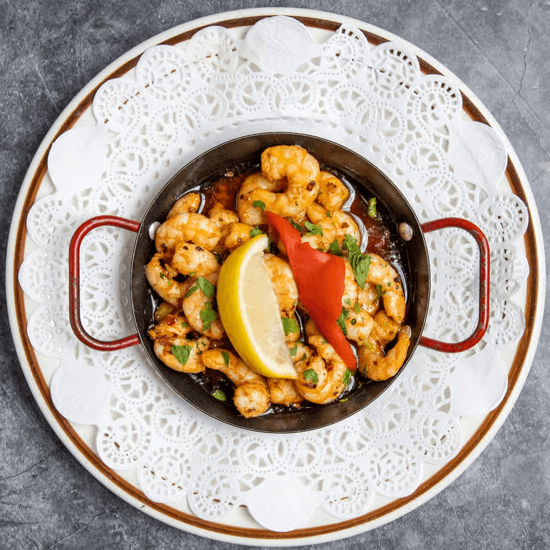 Shrimp in Garlic Sauce