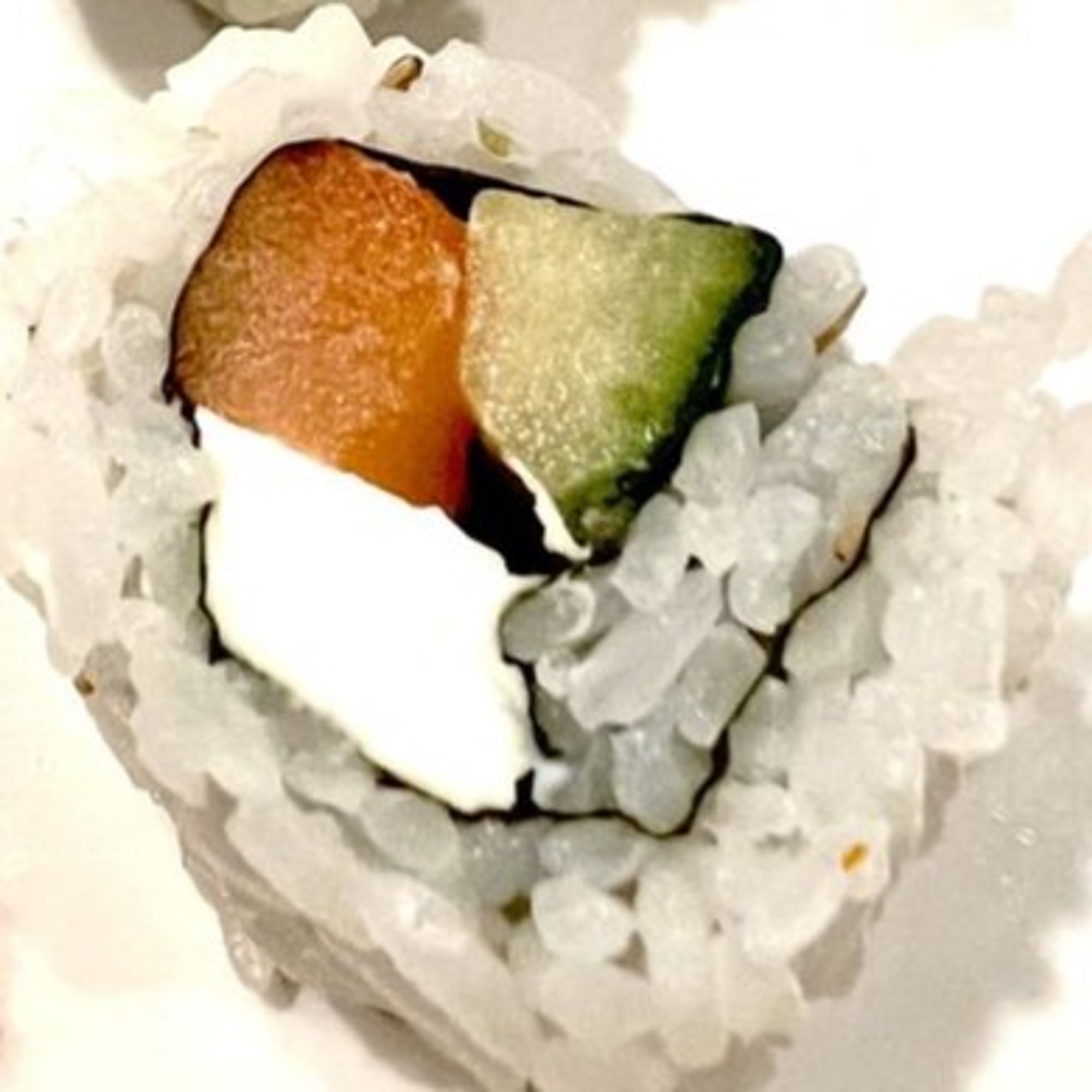 Philly Roll, Smoked salmon, cucumber, cream cheese