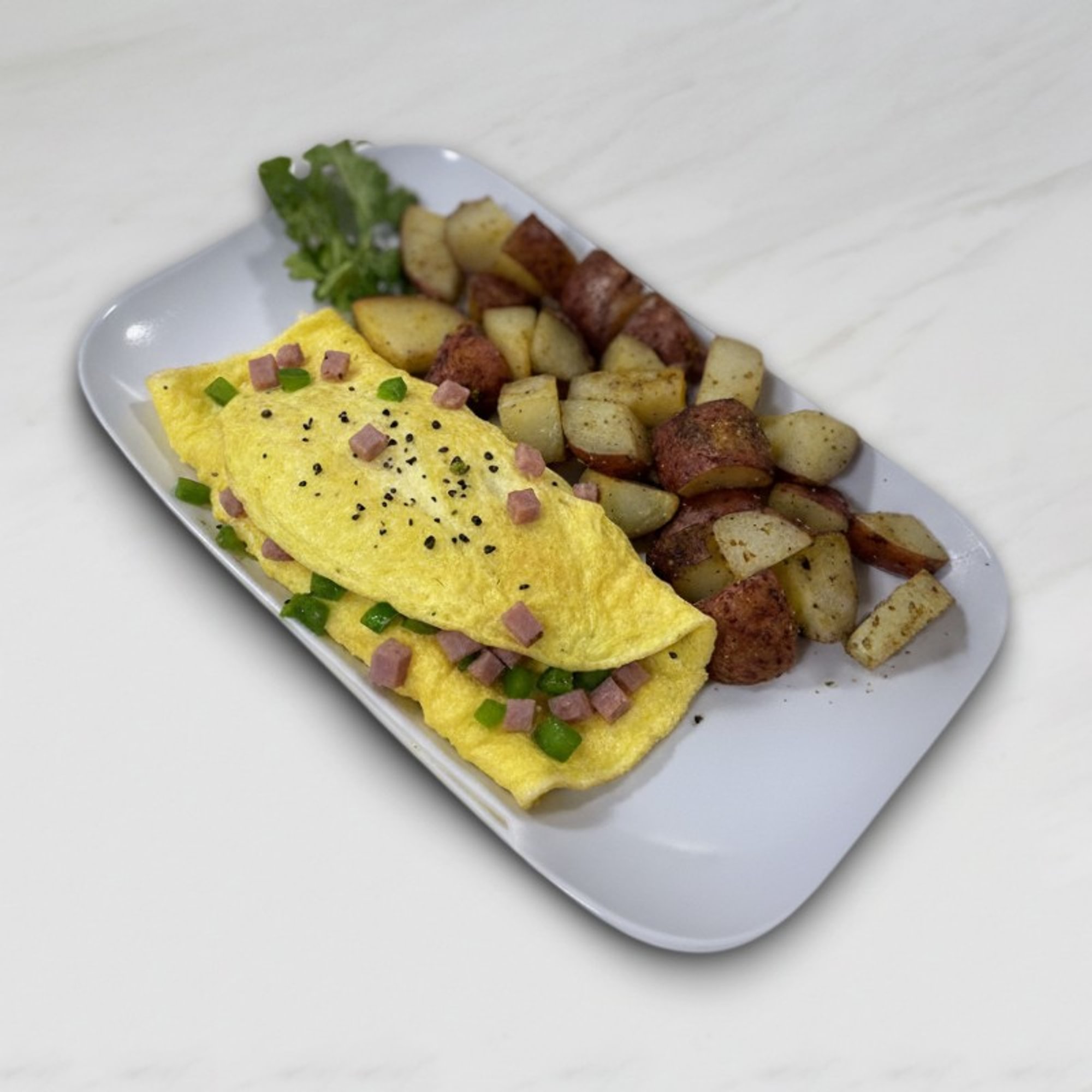 Pepper Onion Omelette