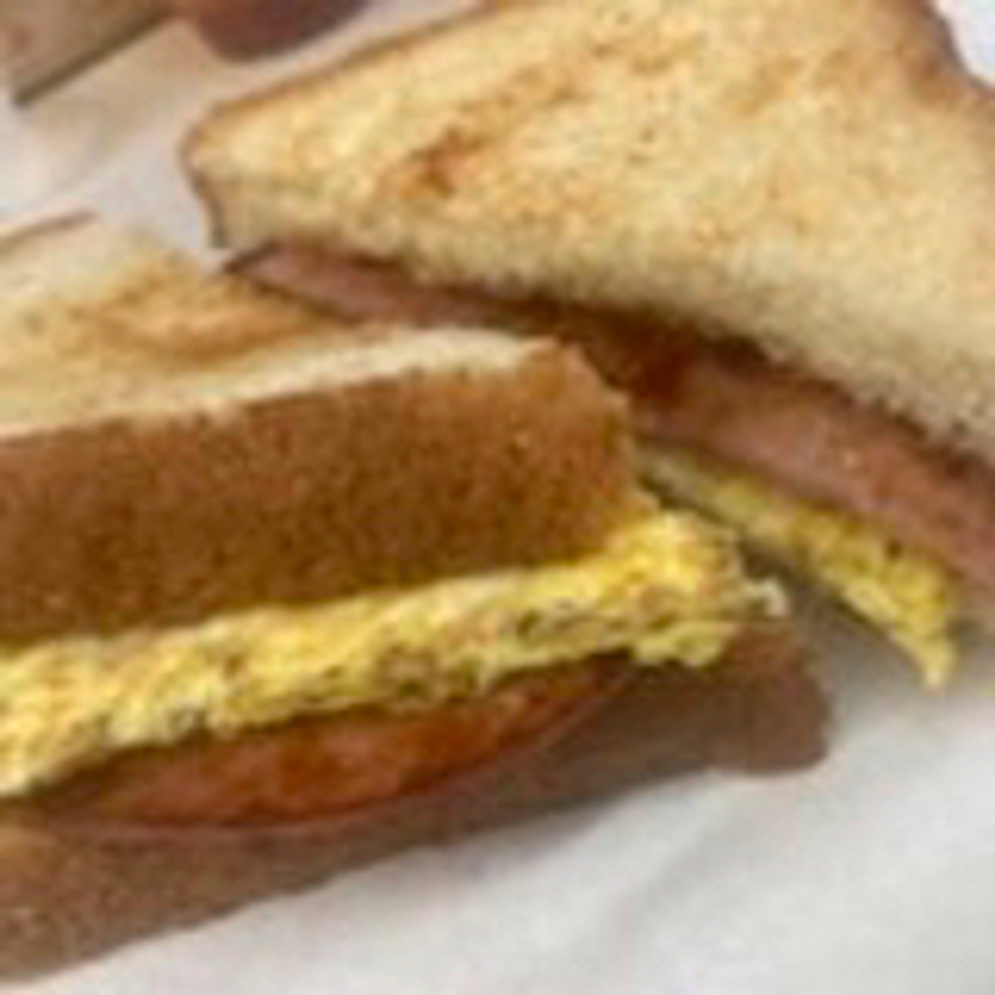 Ham and Egg on Toast