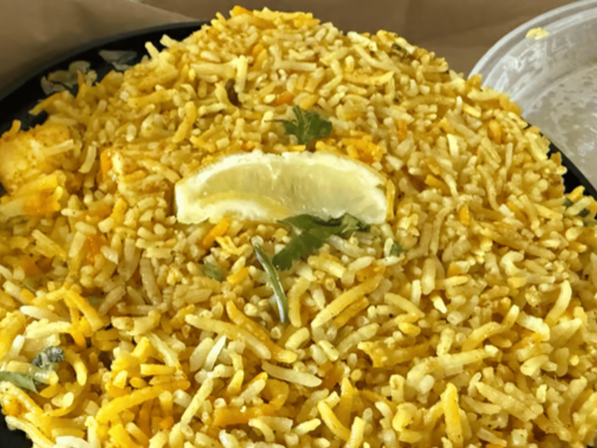 Paneer Biryani
