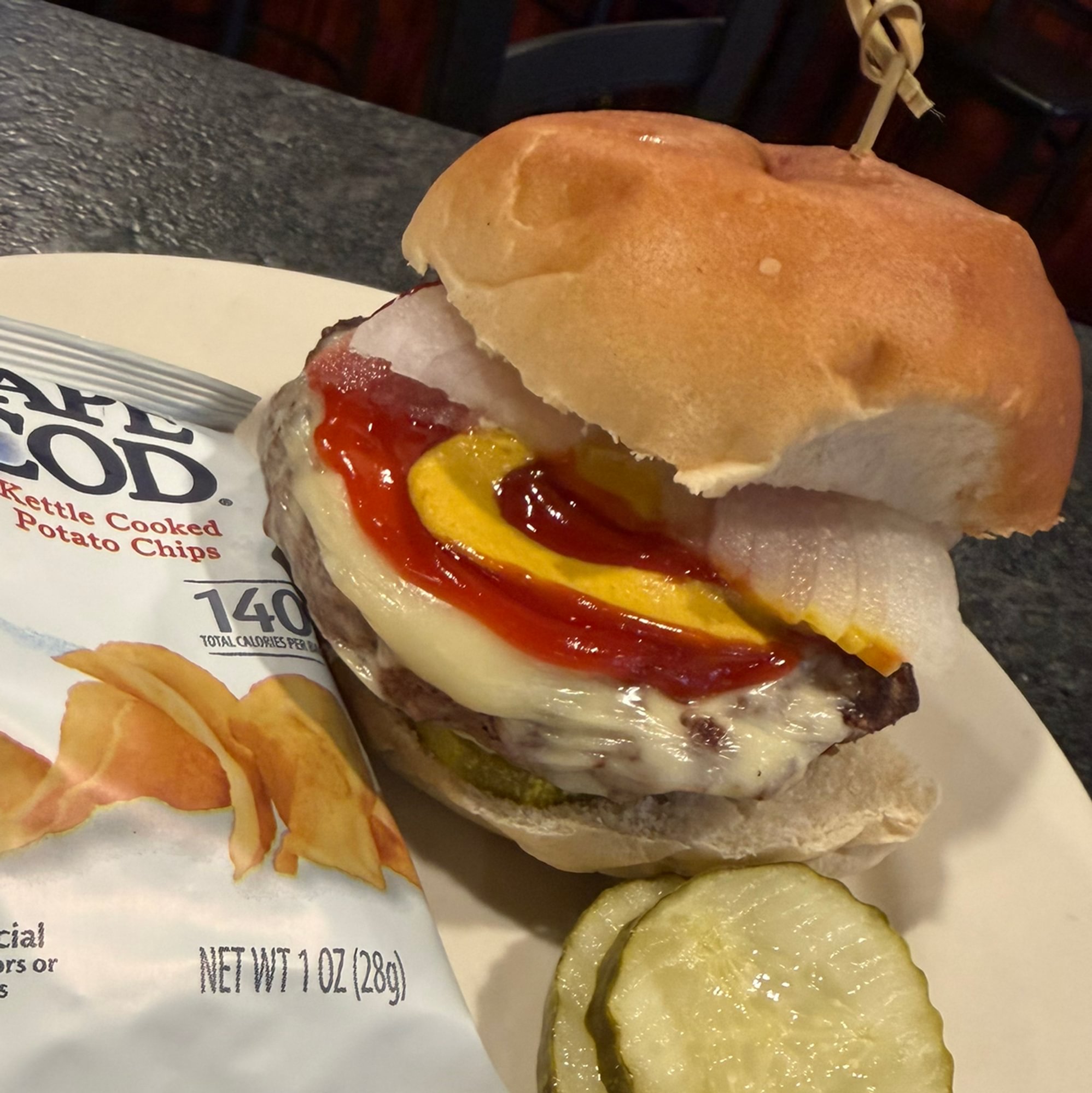 Brotherly Shove Burger
