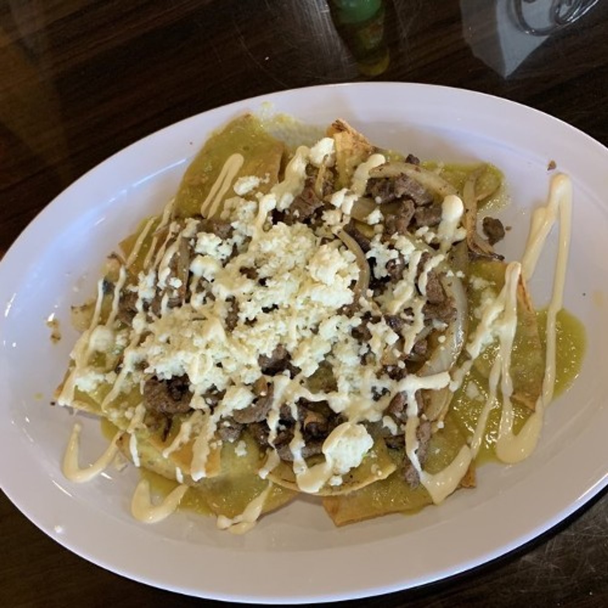 Asada Chilaquiles Verdes