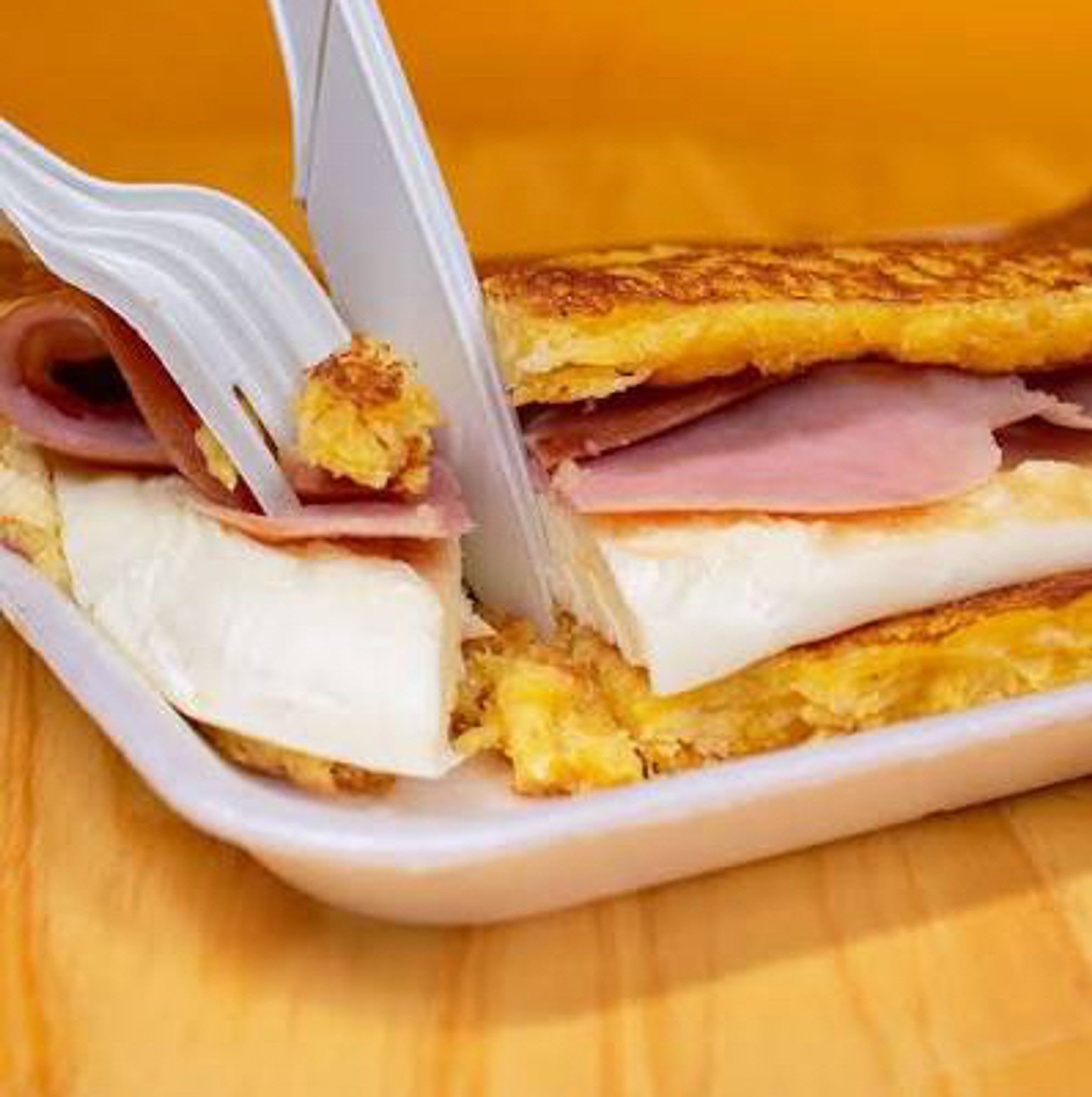 Cachapa Jamon y Queso