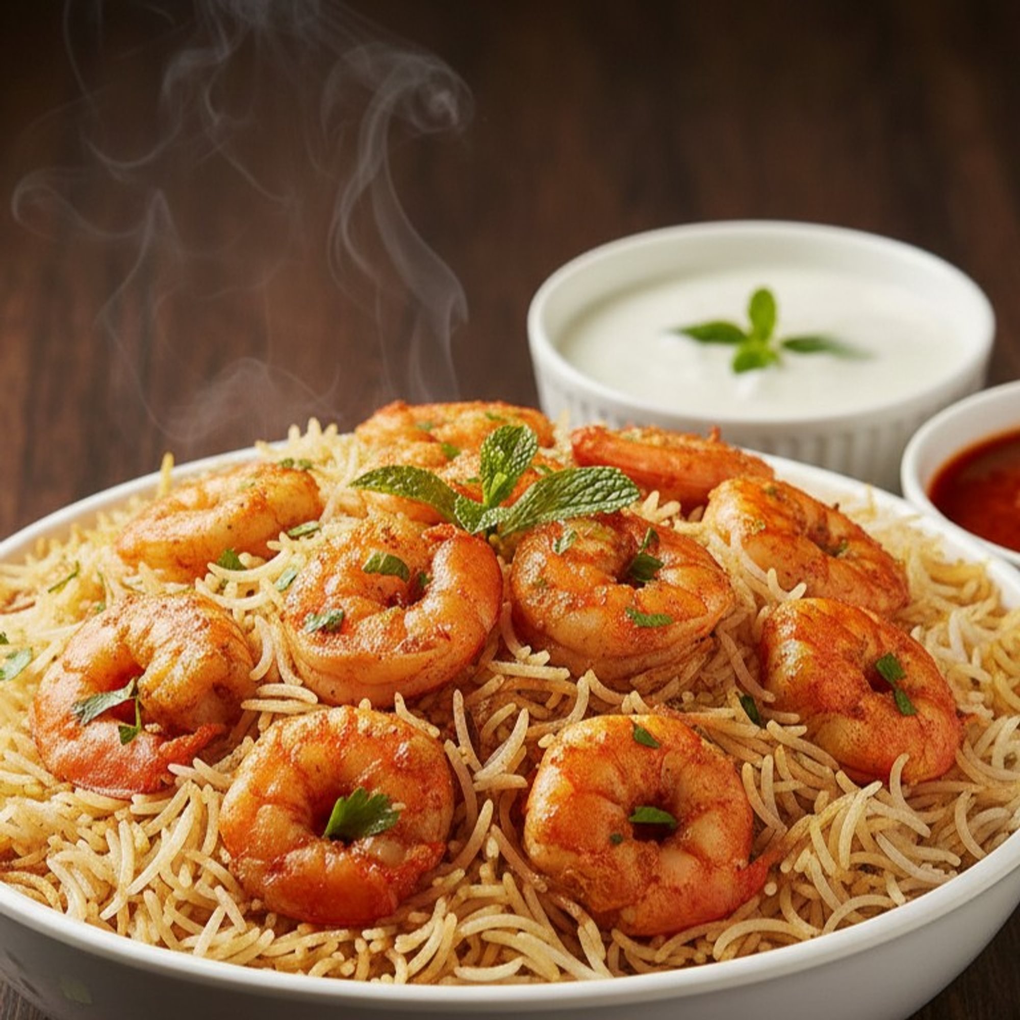 Shrimp Biryani (NF)