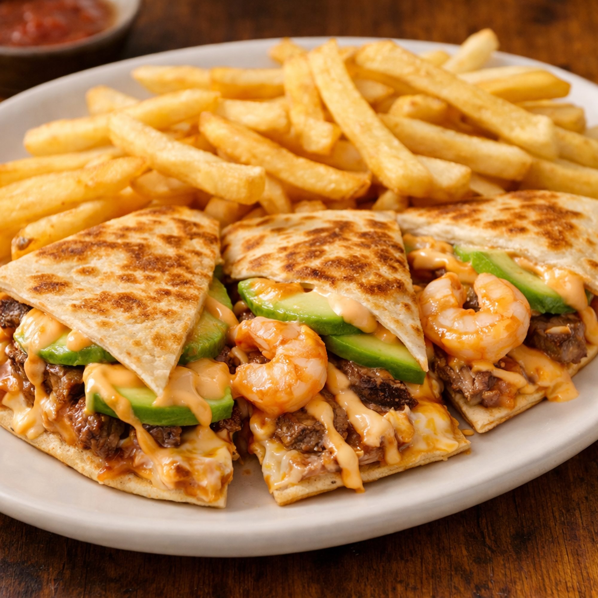 Mar Y Tierra Quesadilla