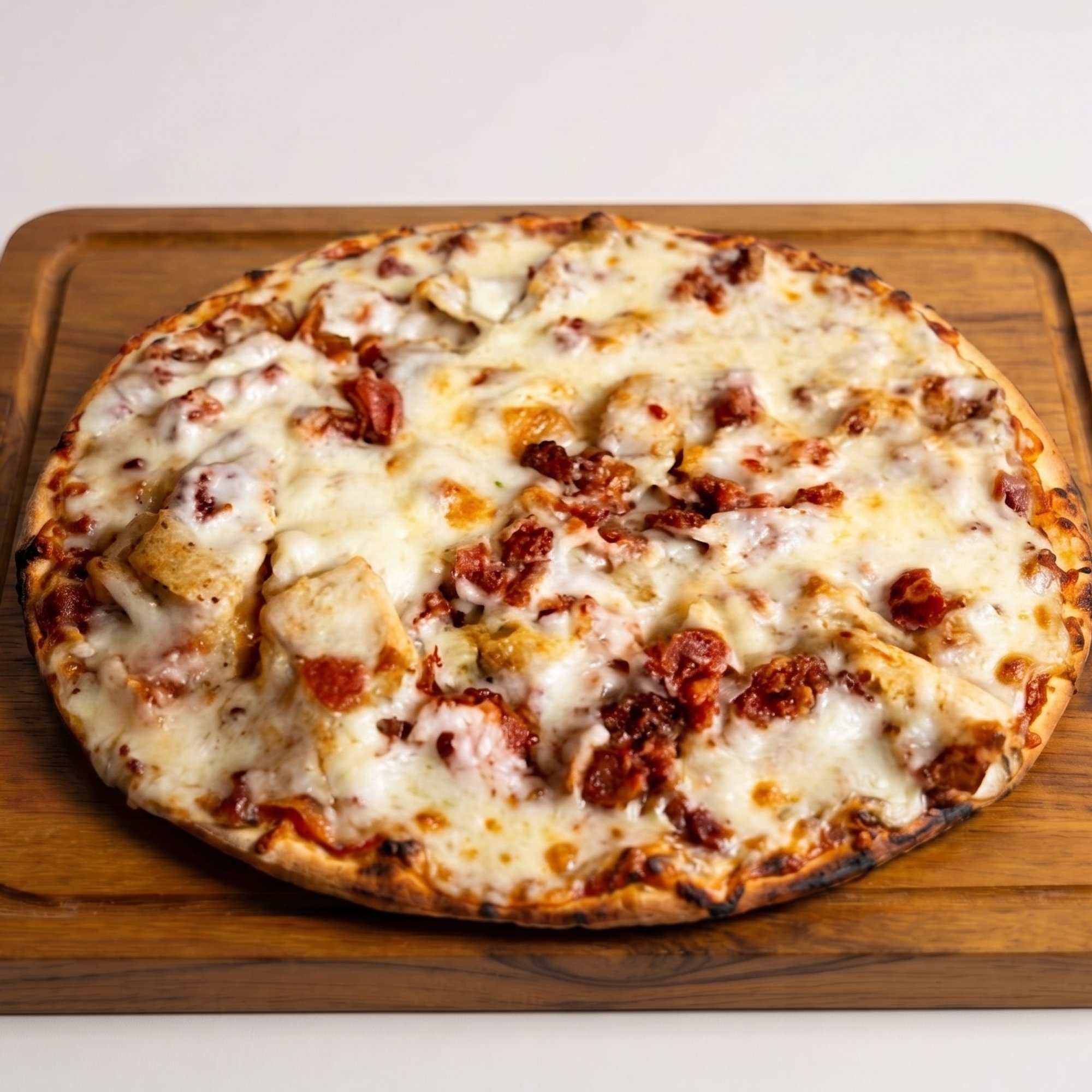 Chicken Bacon Ranch Pizza