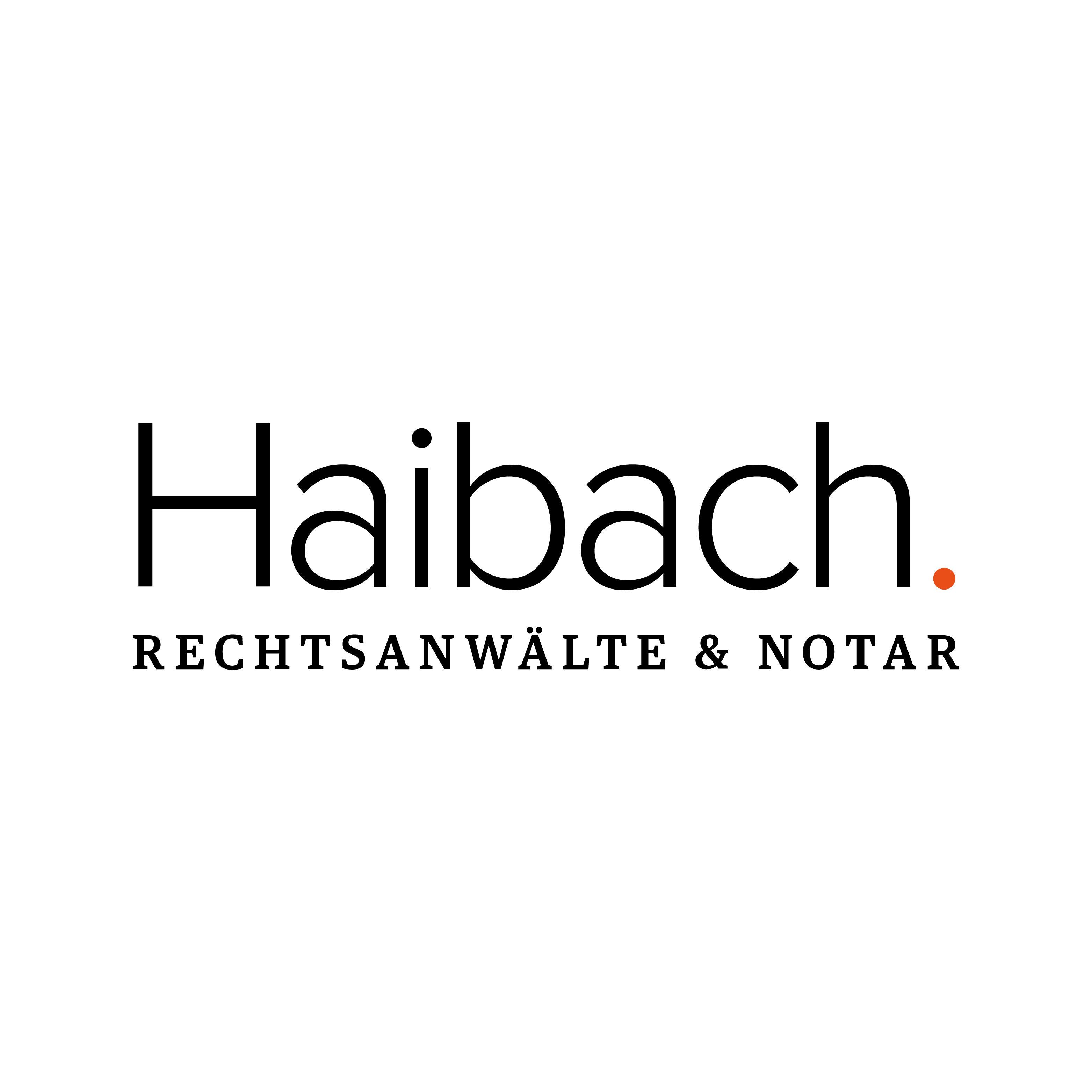 Logo von Rechtsanwälte und Notar Haibach