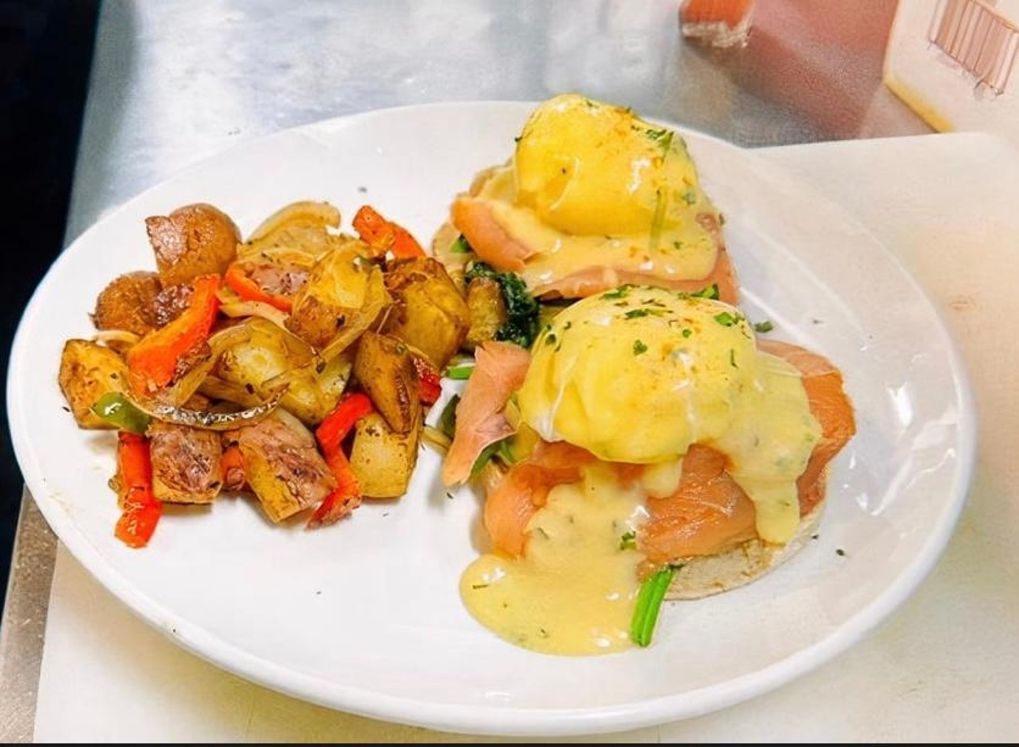 Salmon Benedict