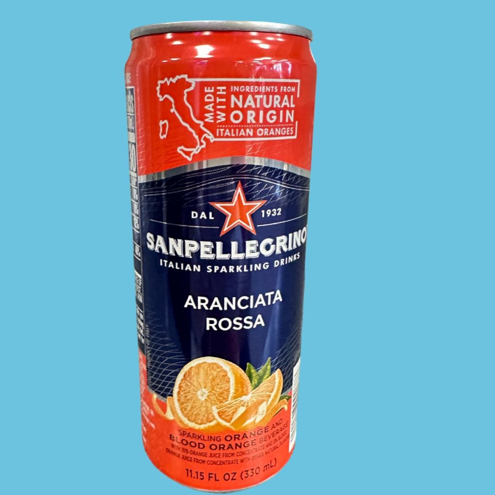 11.15 fl oz Sanpellegrino Aranciata Rosa