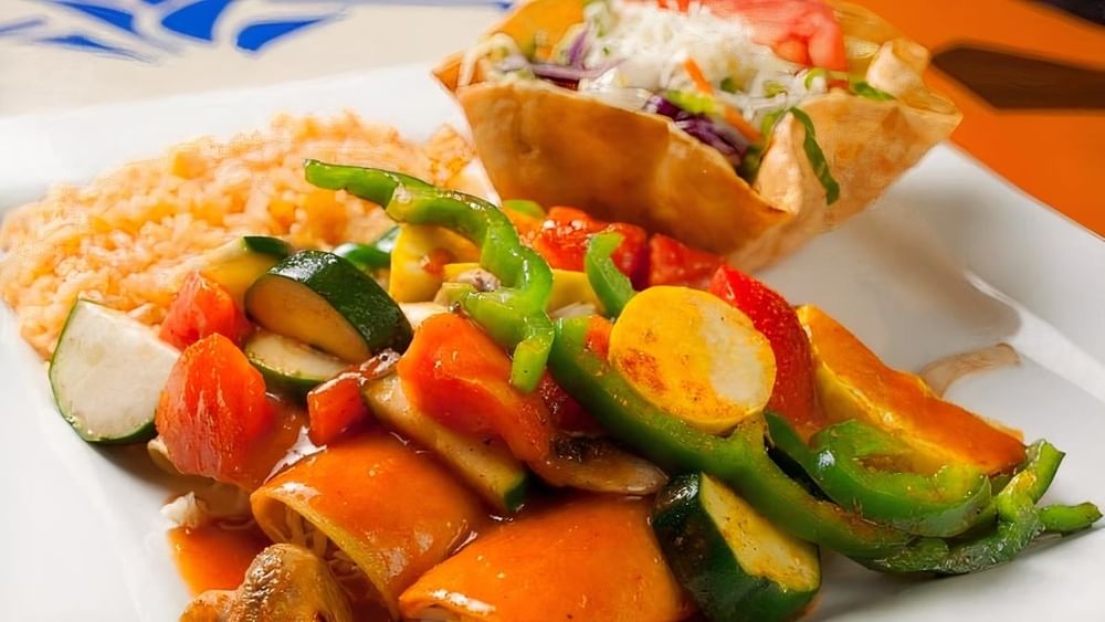84. Vegetarian Enchiladas