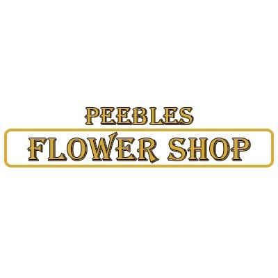Peebles Flower Shop Logo