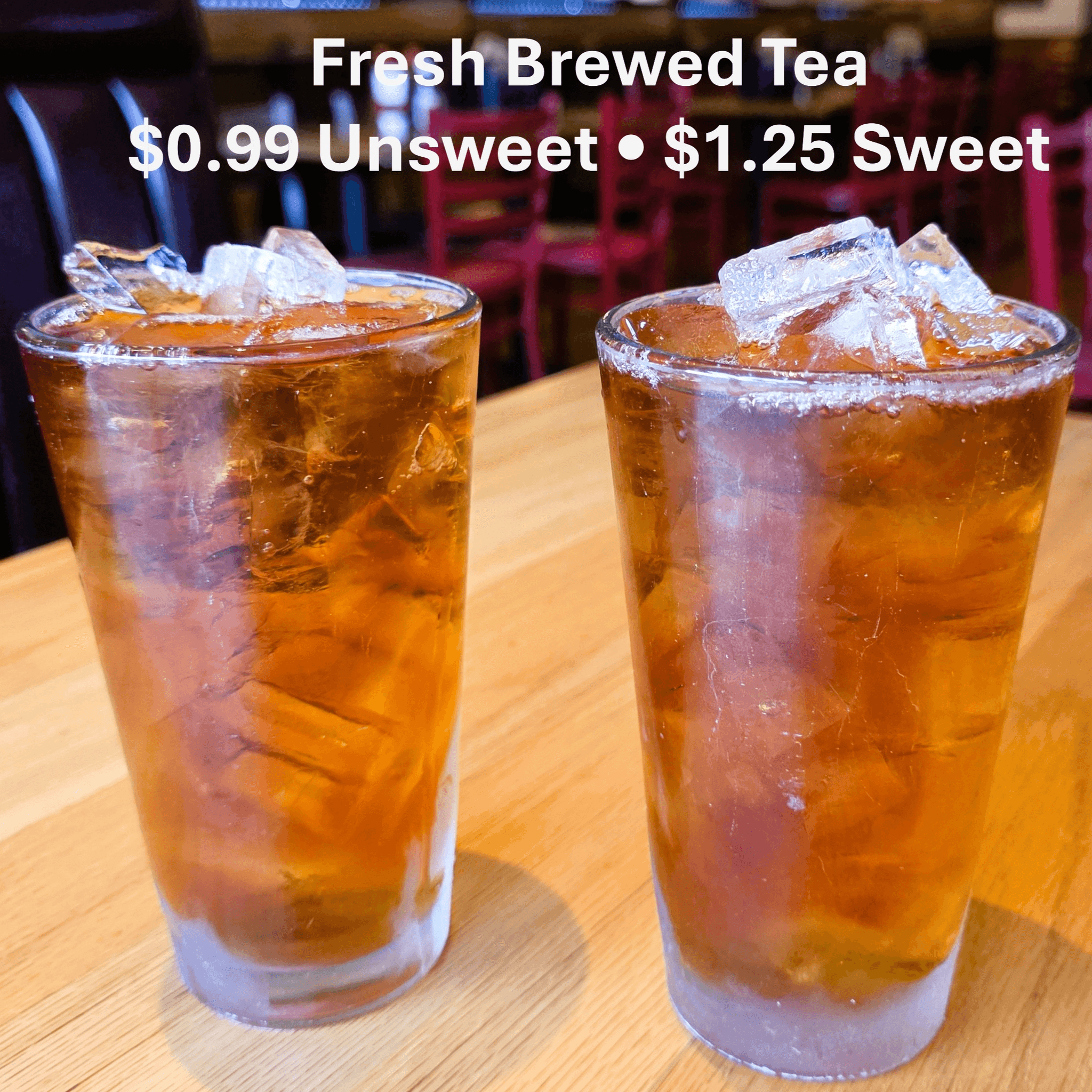 Unsweetened Tea
