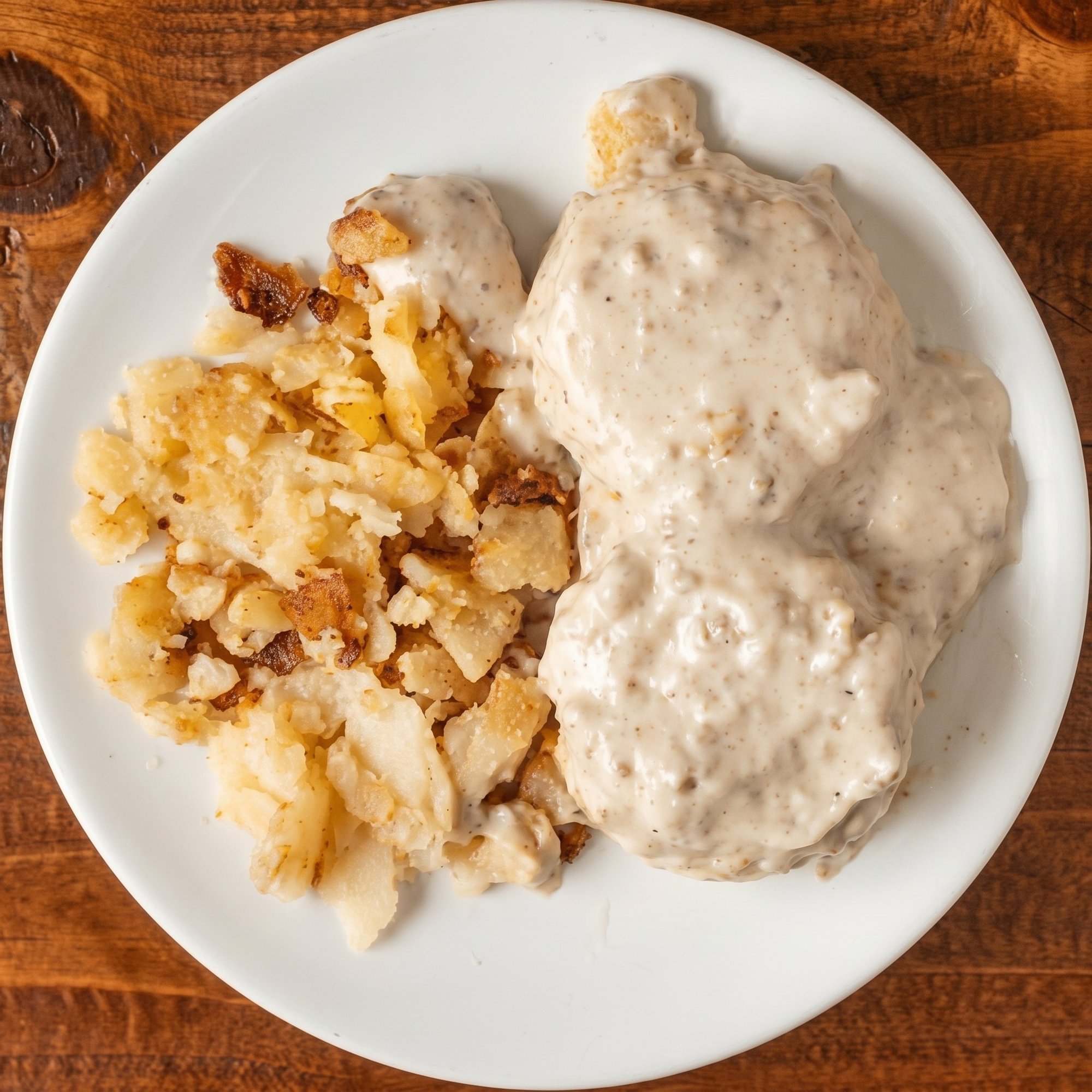 Sausage Gravy On Biscuits