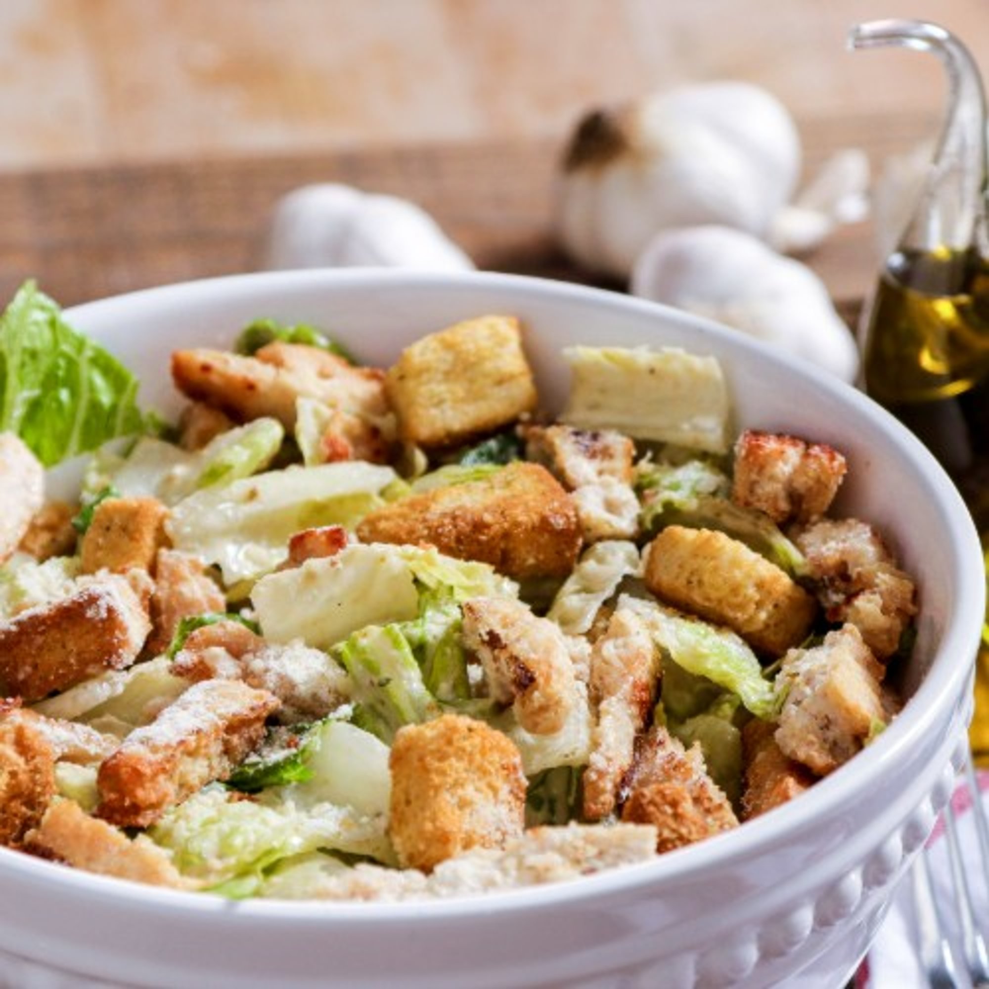 Buckets of Chicken Caesar Salad